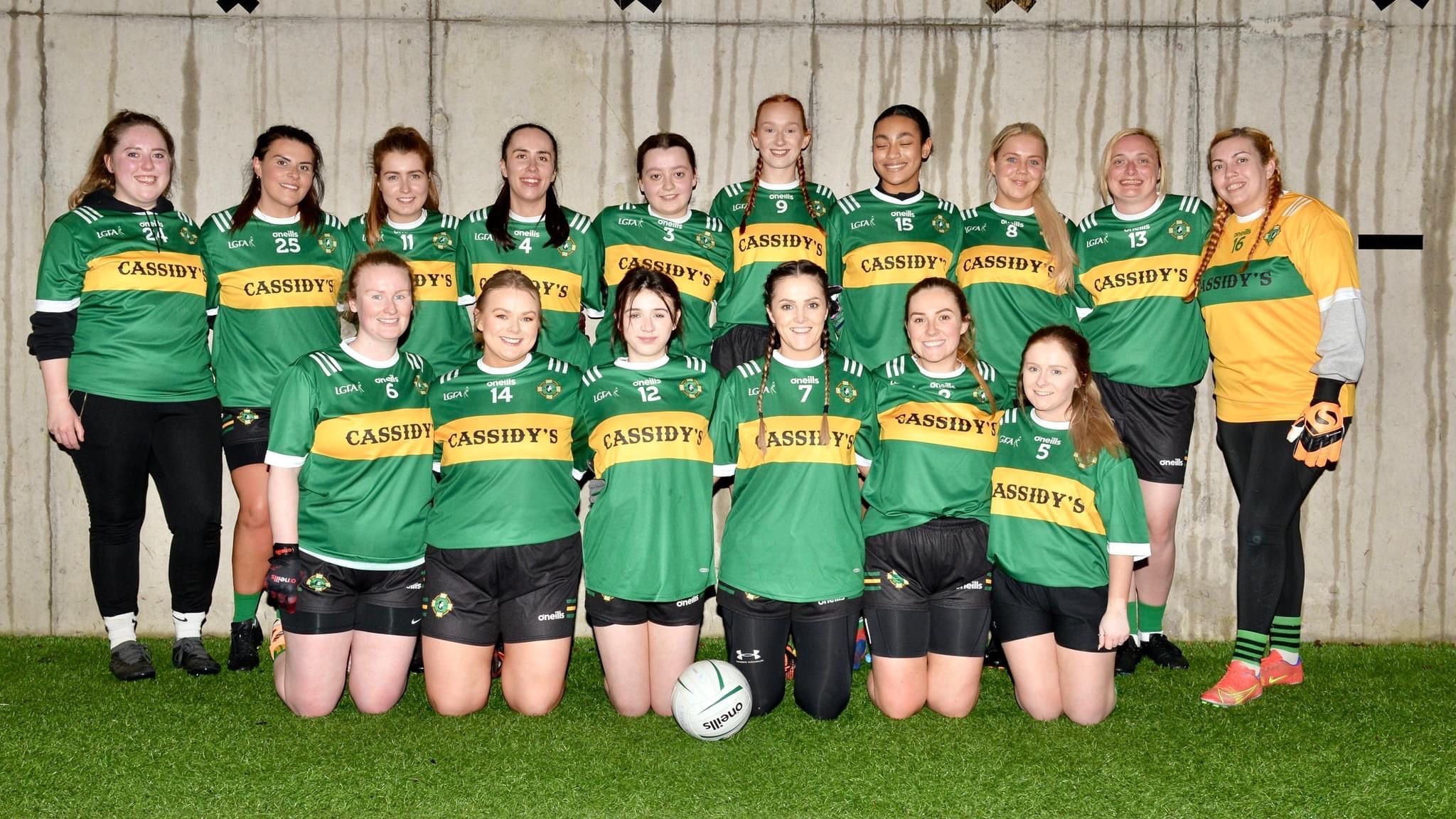 The Pearse\'s ladies\' team 