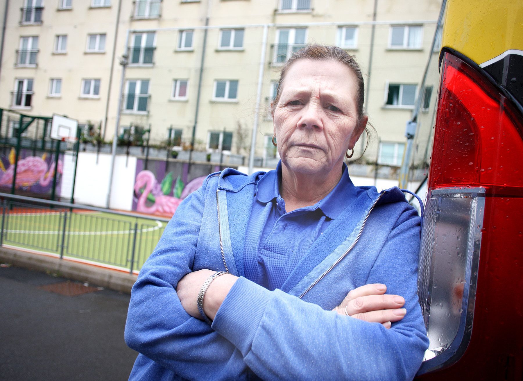 CUTS CONCERNS: Jacqui Maguire of John Paul II Youth Club 