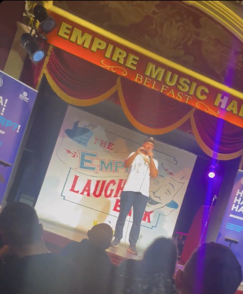 MAN OF MANY TALENTS: Tommy McCarthy starring in Empire Comedy club 