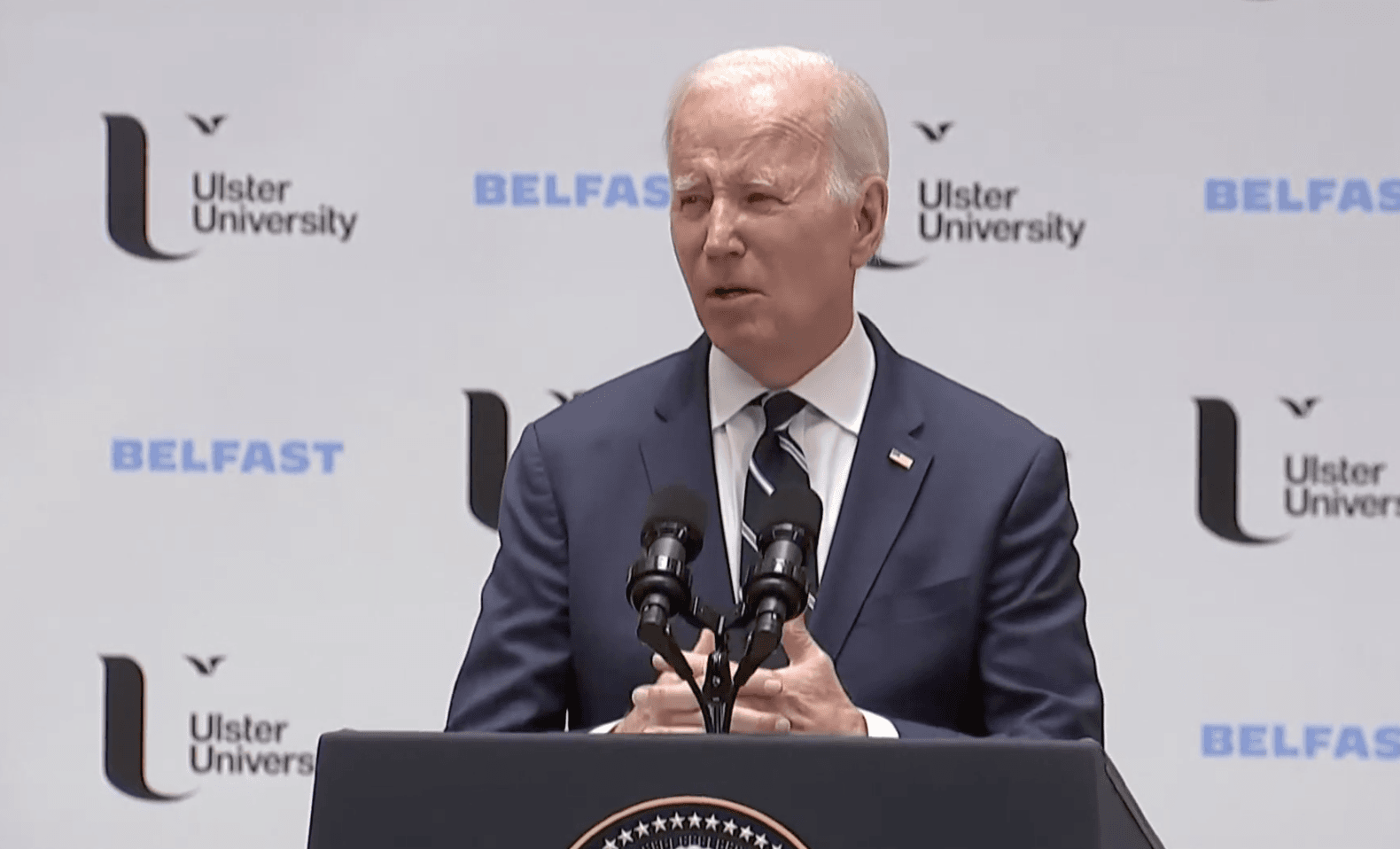 ALL CARROT, NO STICK: Joe Biden\'s speech at Ulster University was pitched directly at a unionist audience