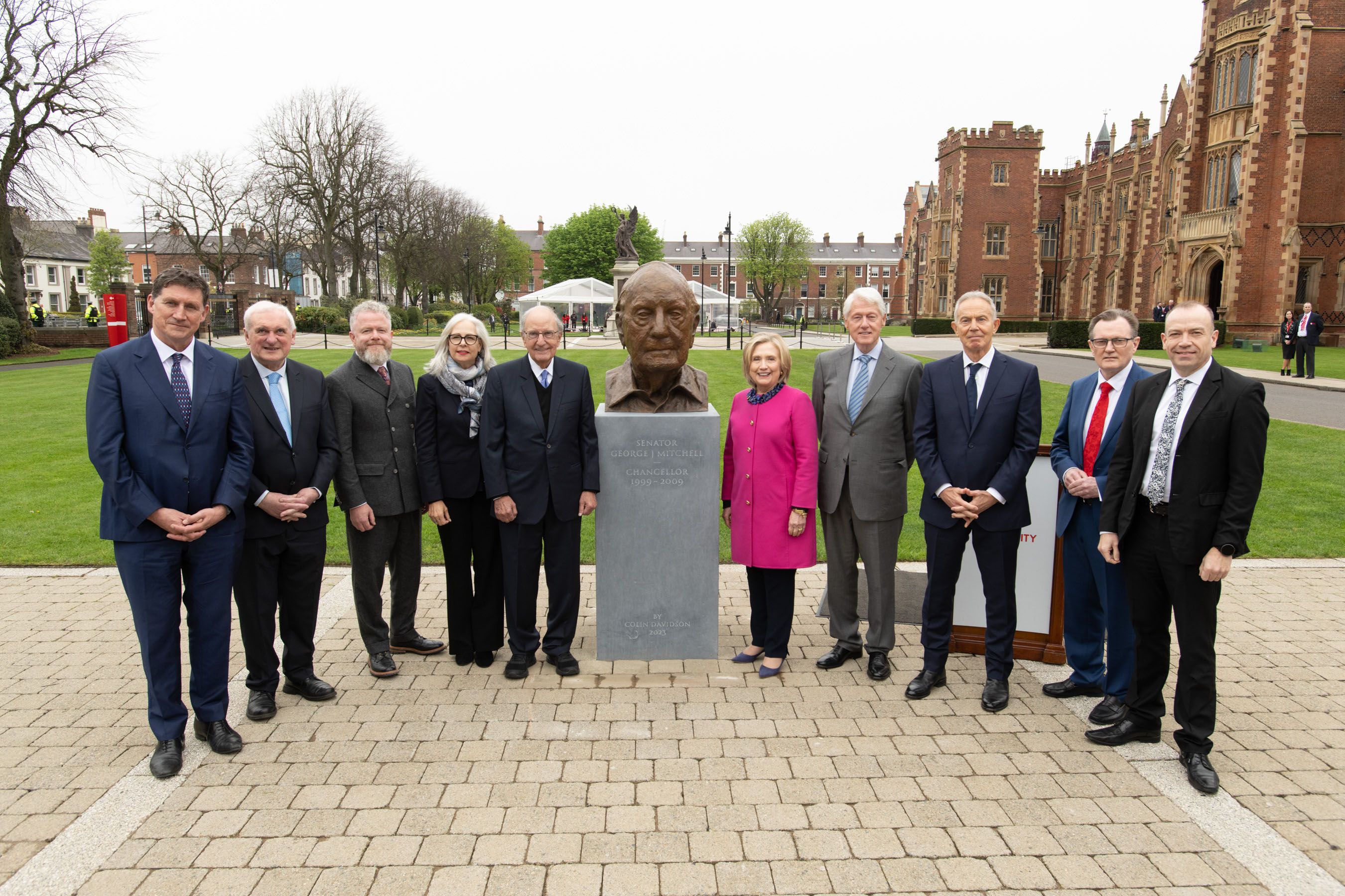 BIG-HITTERS: Queen\'s University celebrated 15 years of the Good Friday Agreement this week with debates and talks