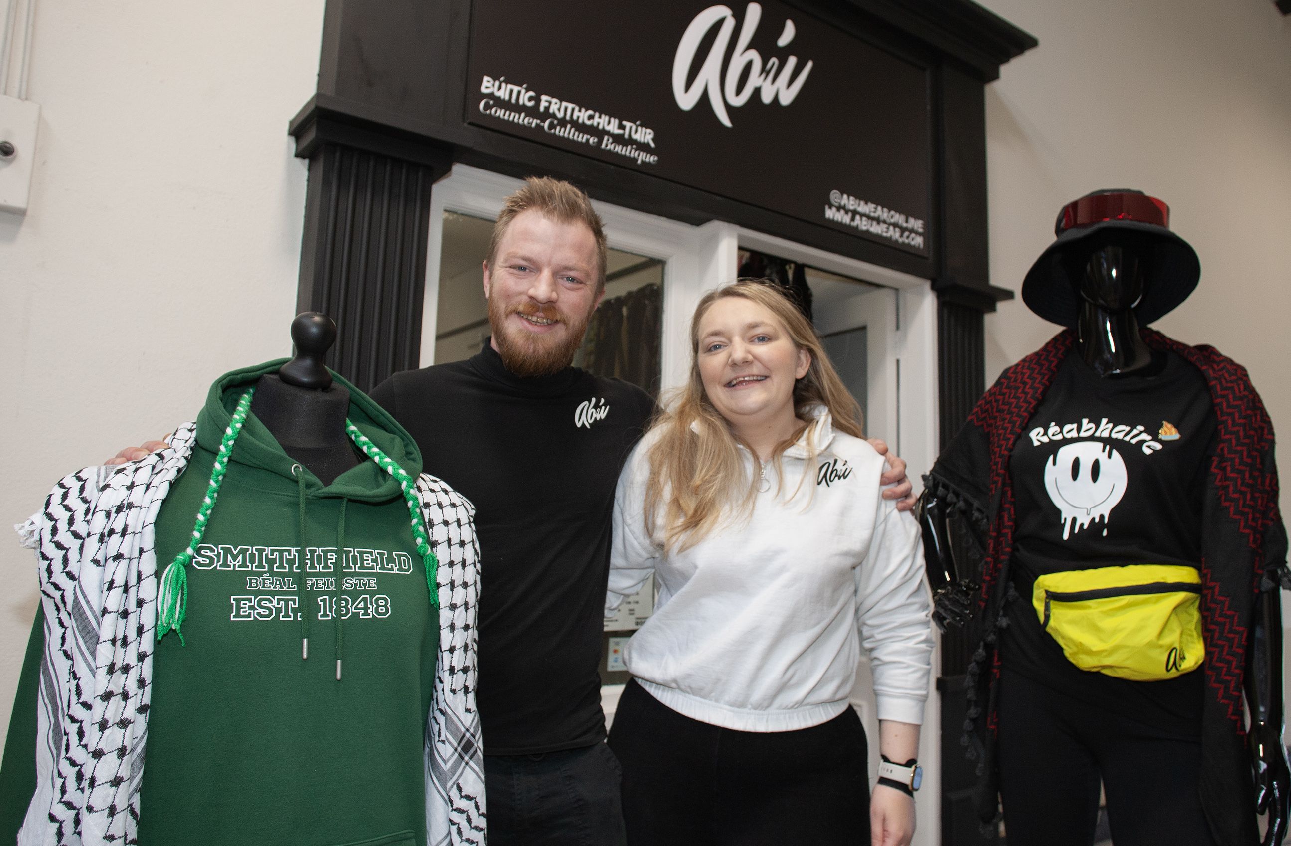 BUSINESS: Ryan and Stephanie Barnes of Abú Wear