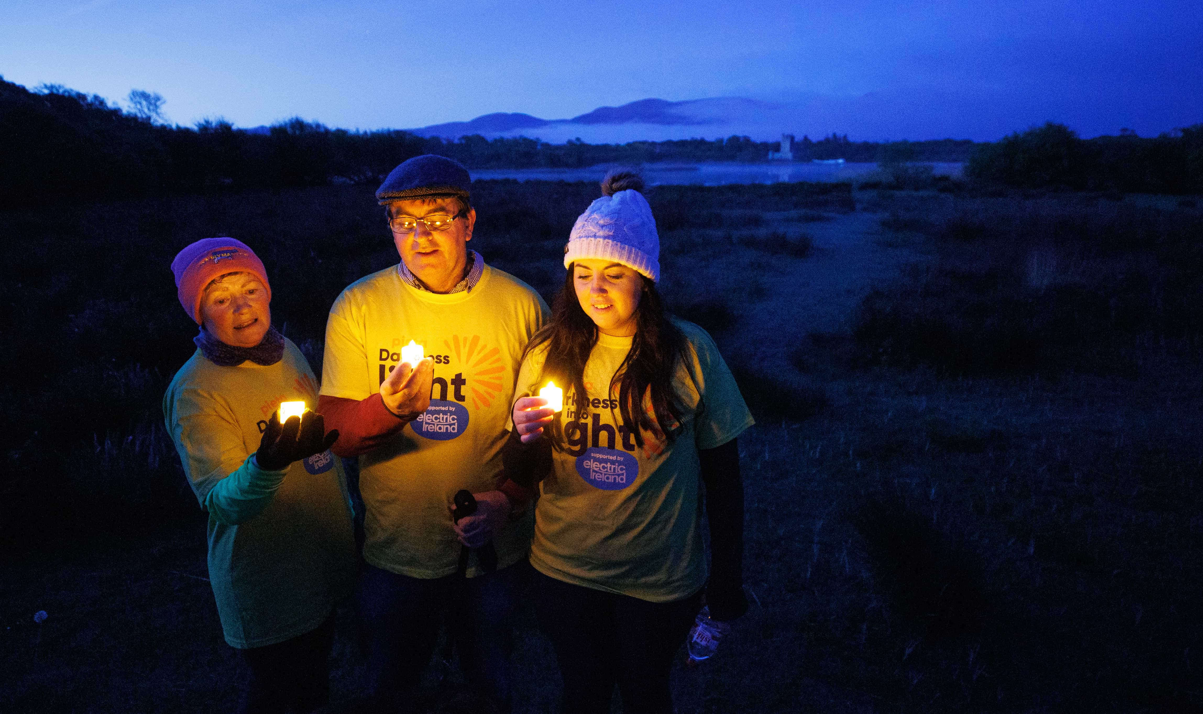 LET THERE BE LIGHT: The annual event will take place at Lámh Dhearg and V36 in Newtownabbey on Saturday 