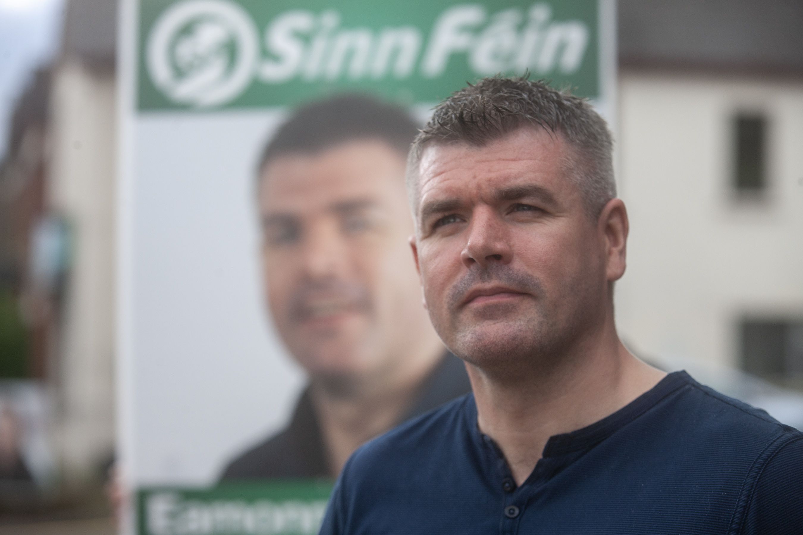 FIRST ELECTION: Eamonn McLaughlin, Sinn Féin candidate for Glengormley DEA