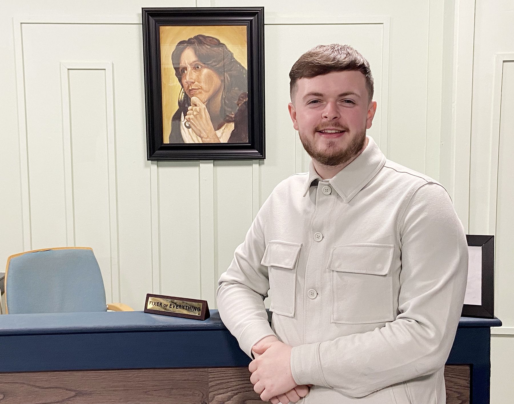 NEW GENERATION: Sinn Féin\'s youngest councillor Caoimhín McCann