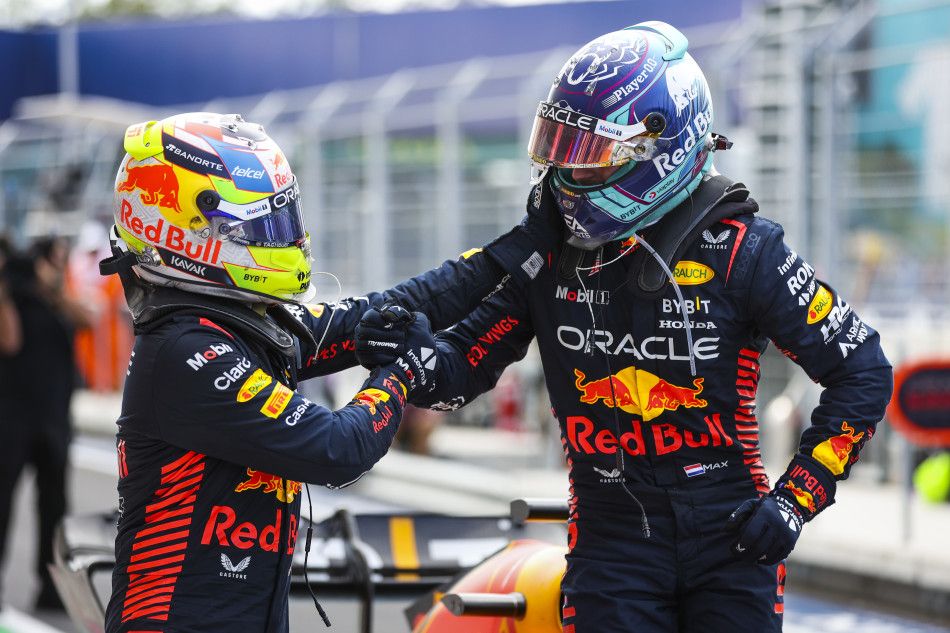 DOUBLE: Red Bull made it another 1-2 in the Miami Grand Prix