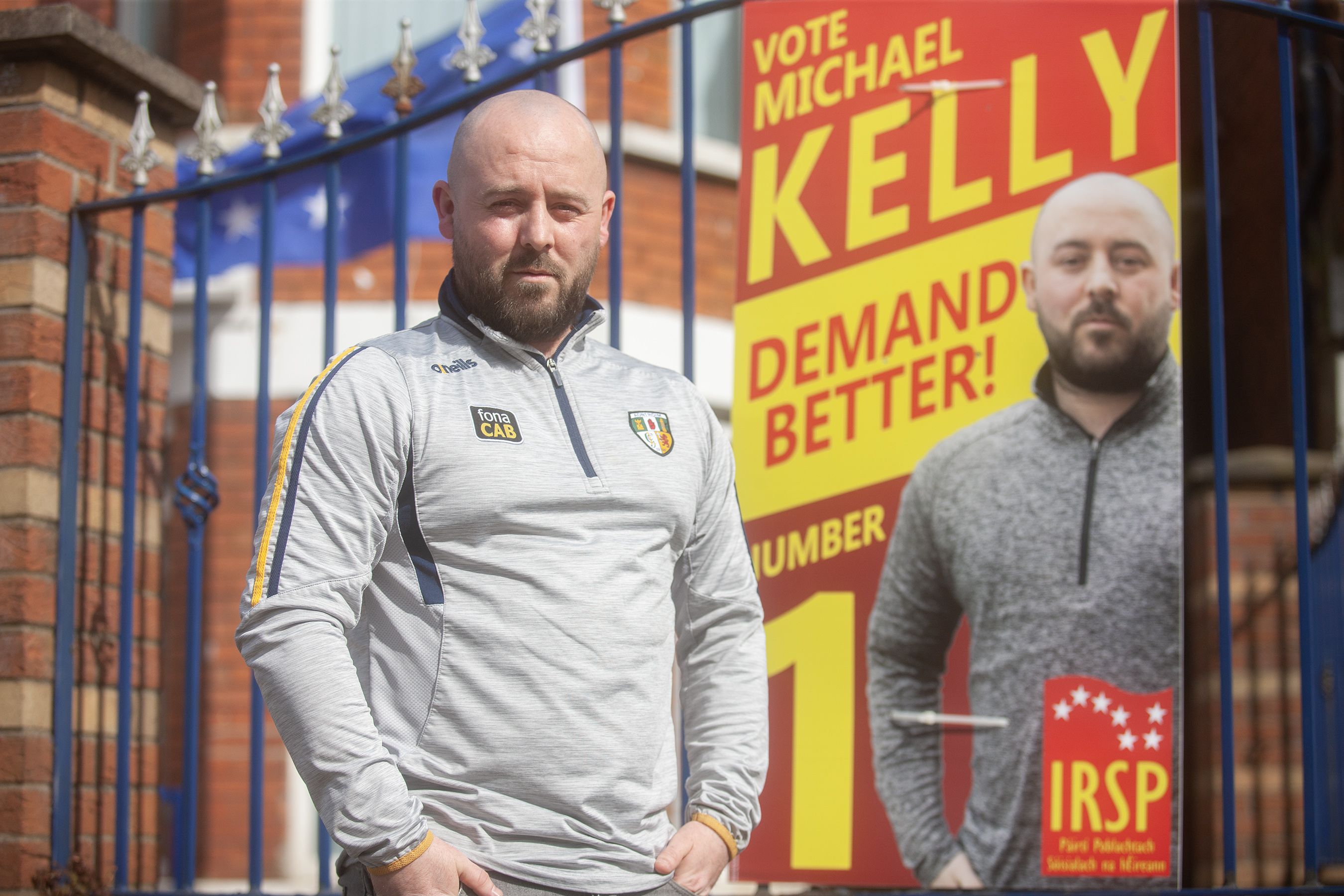 CAMPAIGN: Michael Kelly is contesting the Court DEA for the IRSP