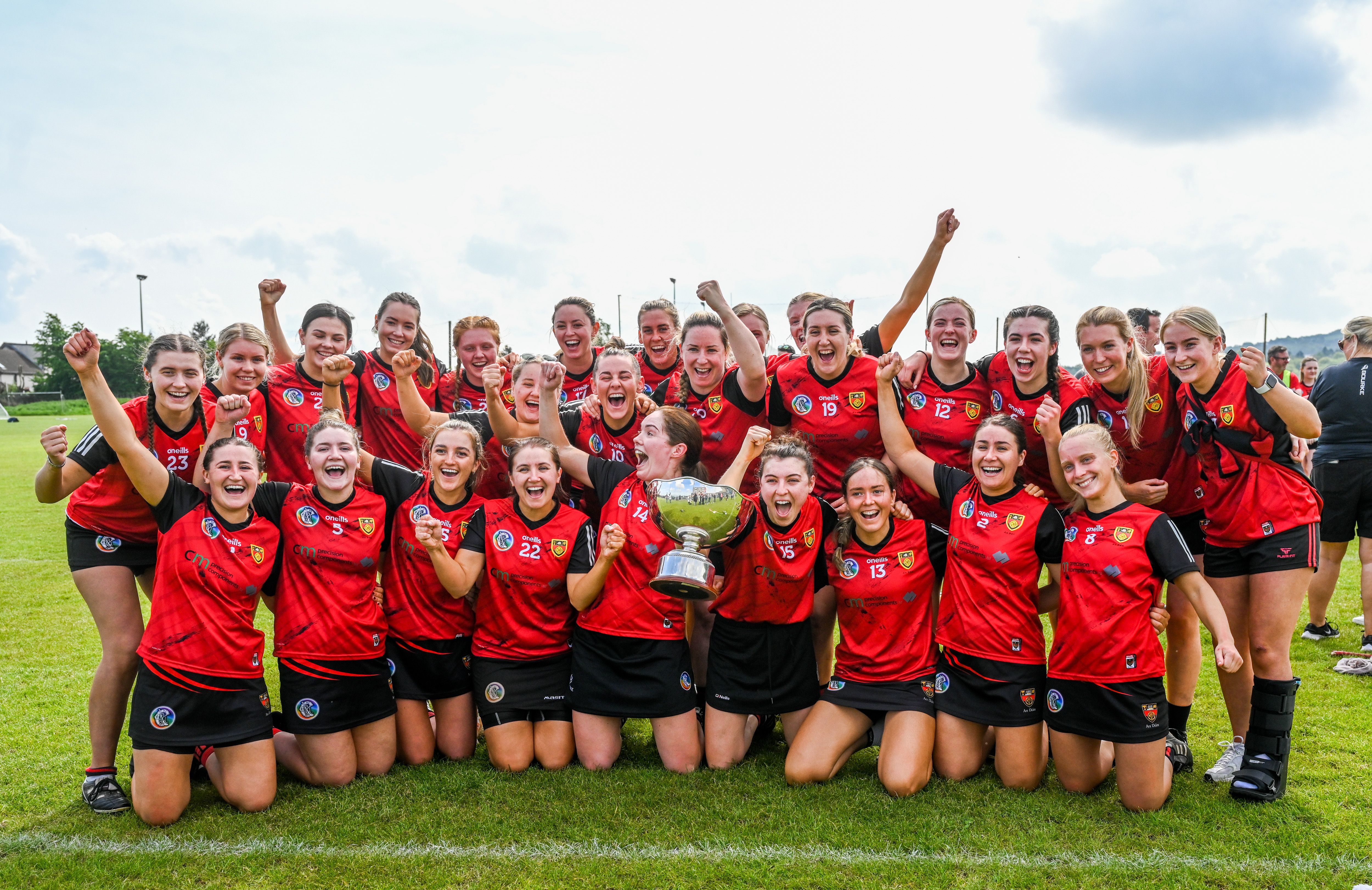 Down claimed the Ulster Senior camogie title at Rossa Park on Sunday 