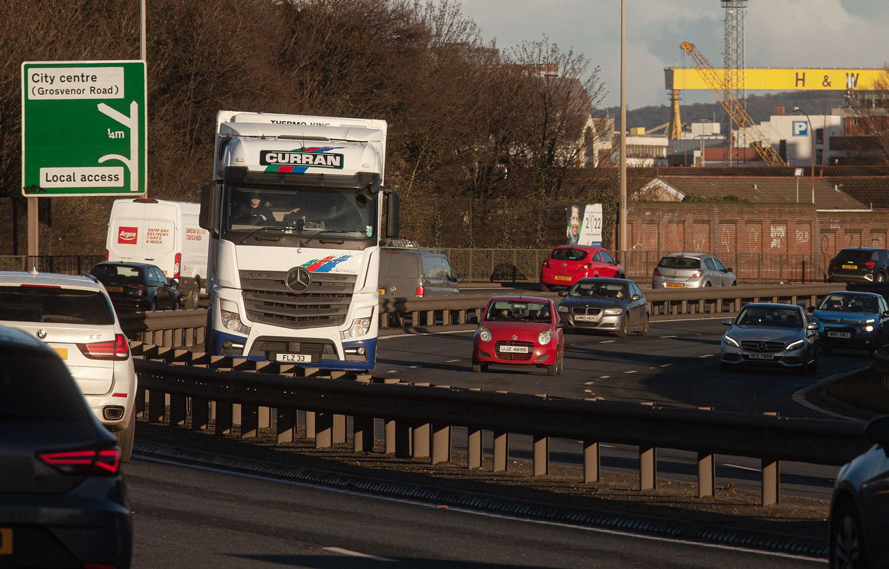 Delays and lane closures for a month on Westlink due to resurfacing