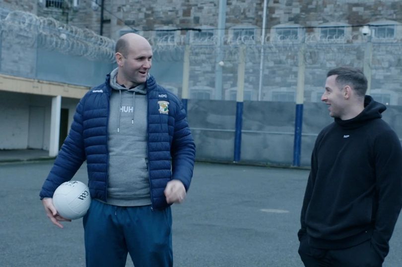 MENTORS: Rory O\'Connor and Philly McMahon coach a team of prisoners in Mountjoy