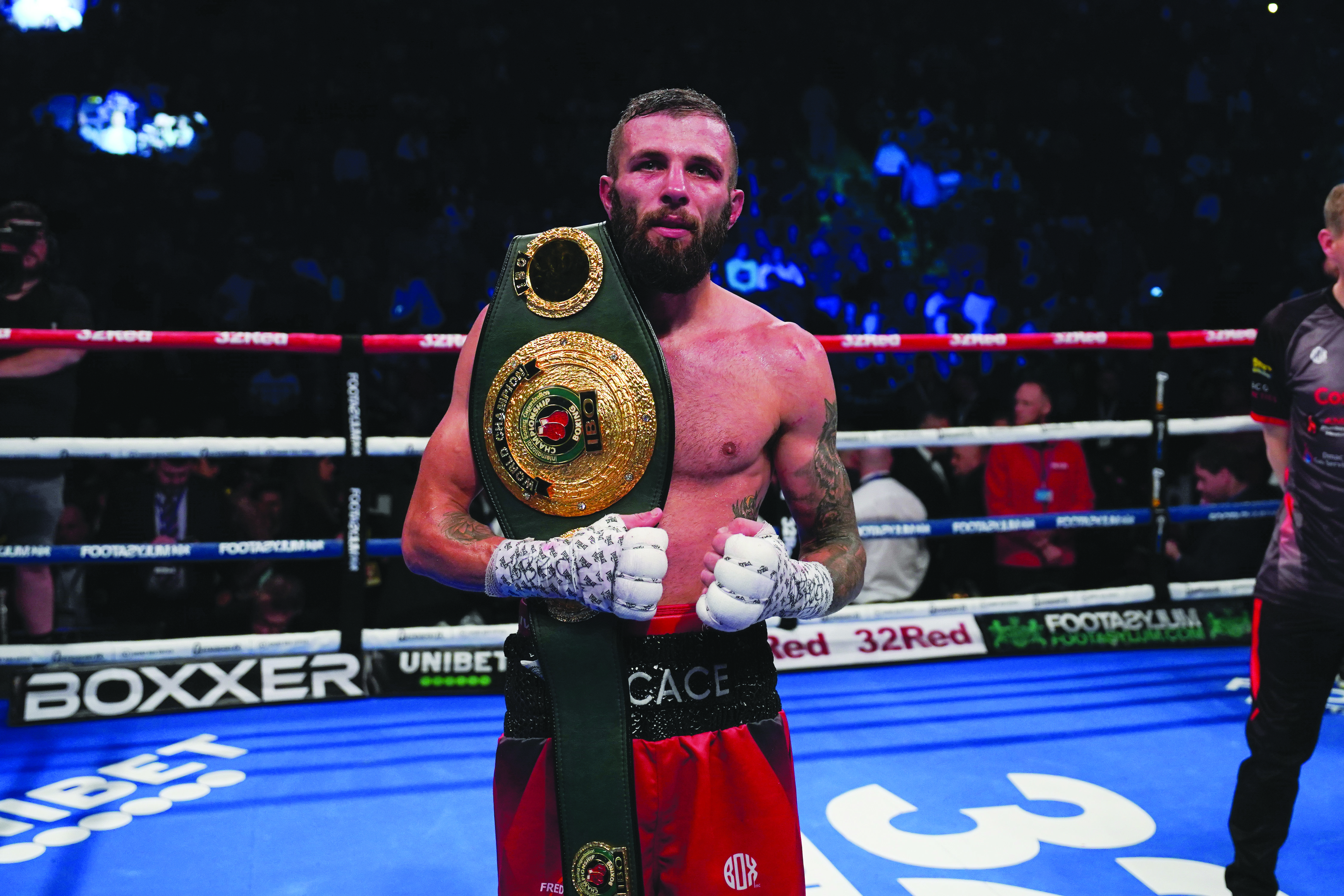 Anthony Cacace has not boxed in Belfast in over eight years, but returns at defending champion on Saturday  