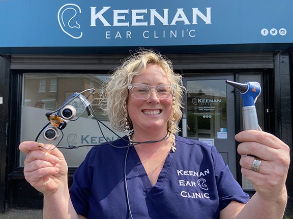 Lesley Keenan, of Keenan Ear Clinic in Sunningdale Park