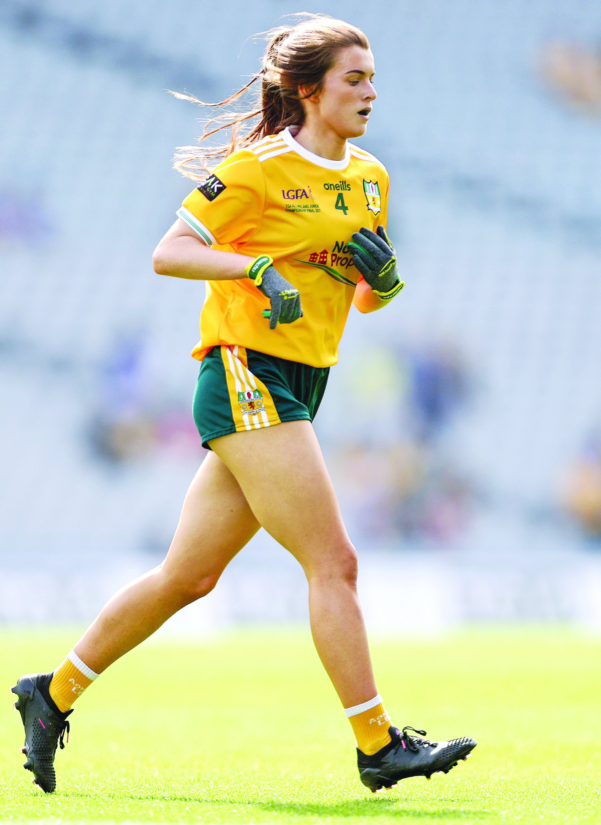 Niamh McIntosh sustained a broken ankle and is one of three Antrim players who face a lengthy spell on the sidelines