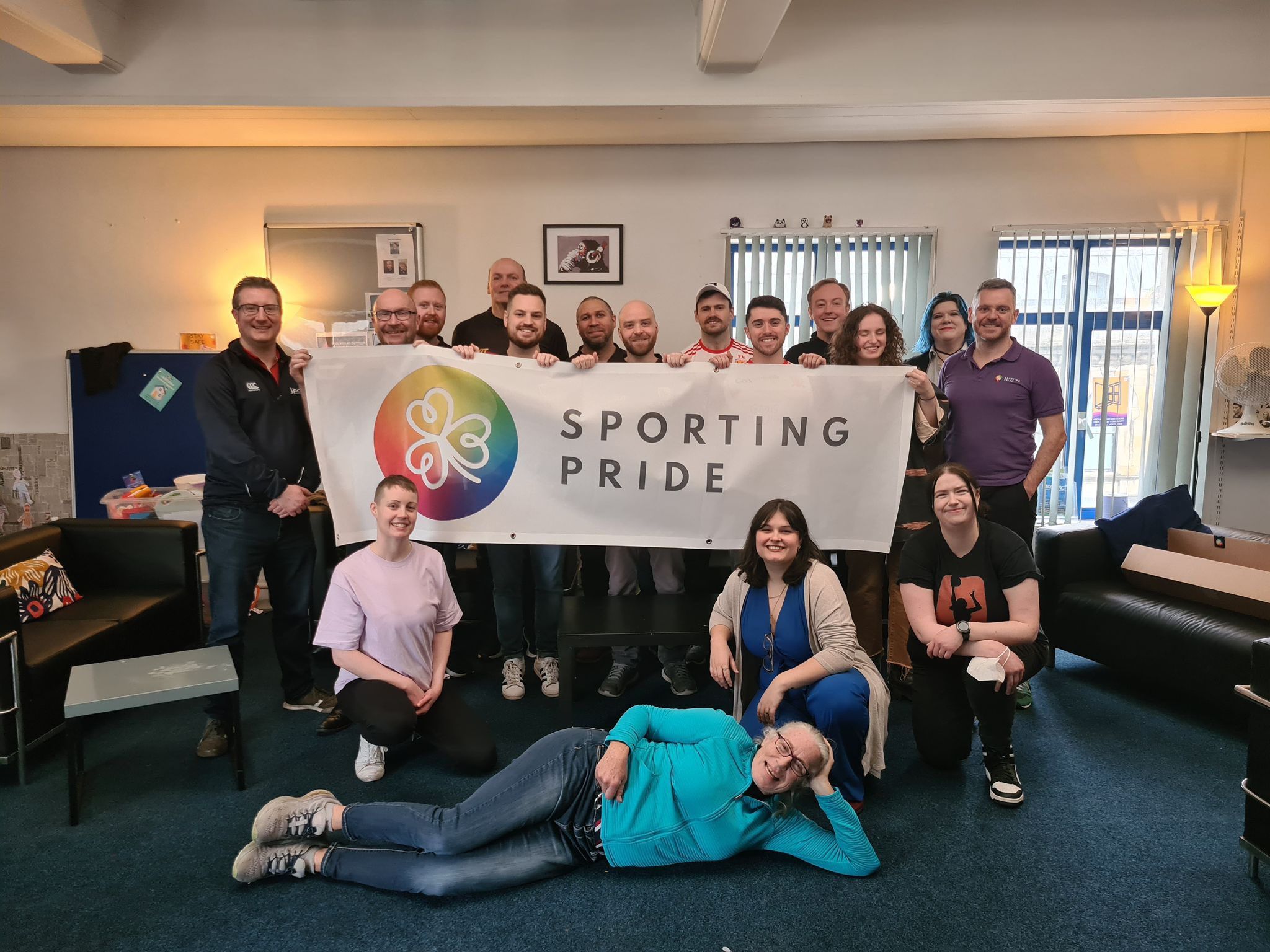 PRIDE: Sporting Pride at their annual general meeting which took place in Belfast and where the idea for the Women\'s LGBTQ+ Sports Day began
