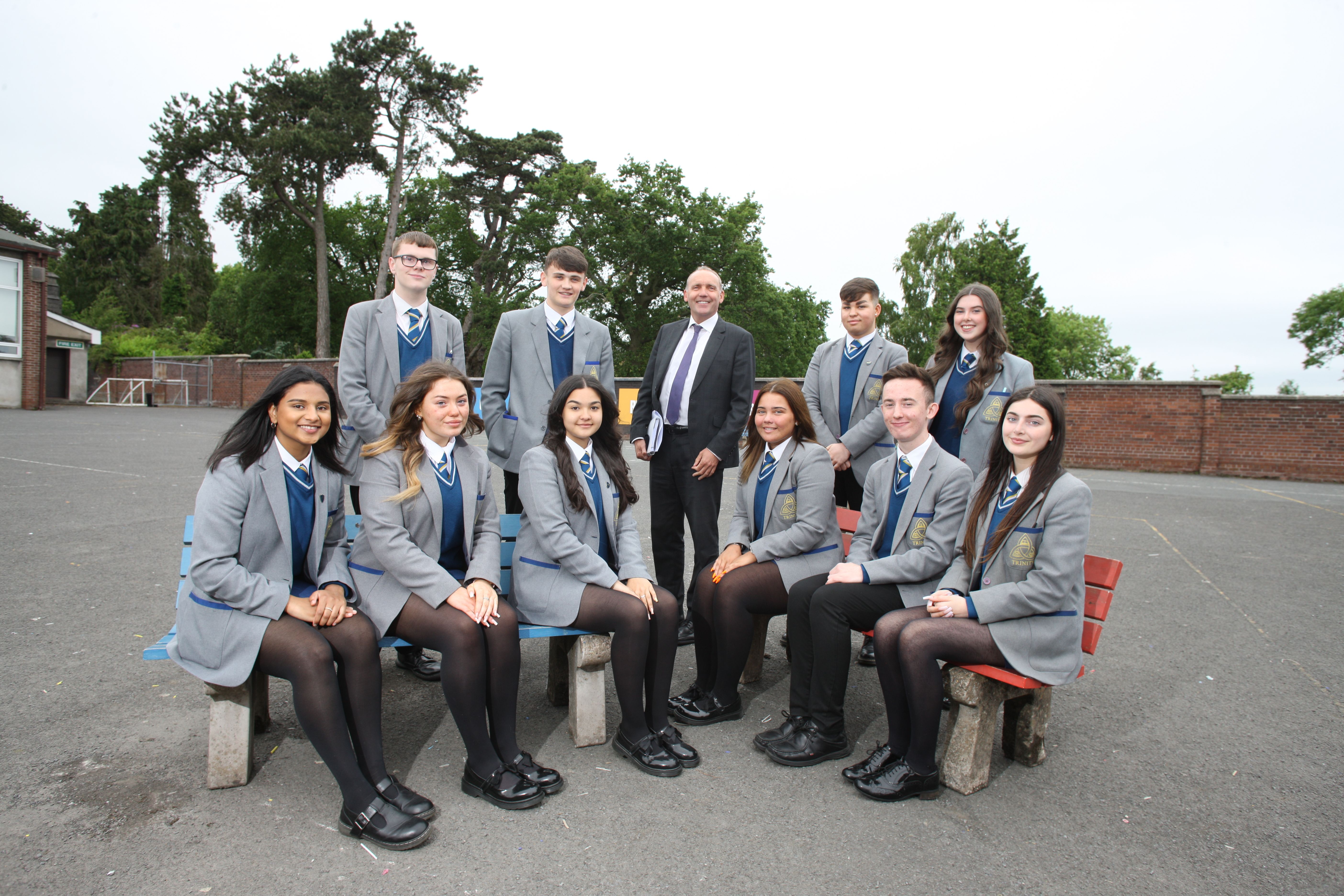 Principal of Blessed Trinity College, Jim McKeever, says “it has been the privilege of his life, both as a teacher and principal, to have served the wonderful community that is North Belfast” as he prepares for retirement at the end of this school year