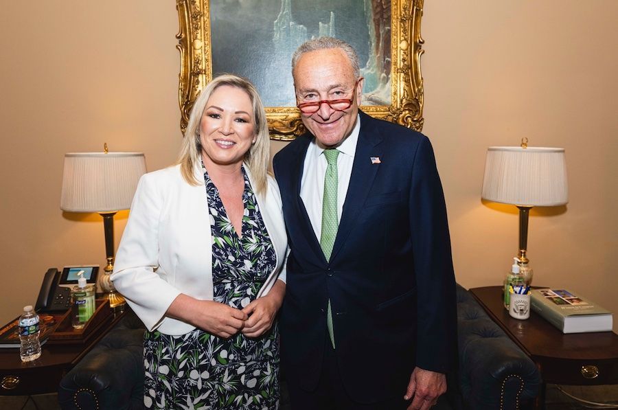 MEETING: Michelle O\'Neill and Senator Charles Schumer