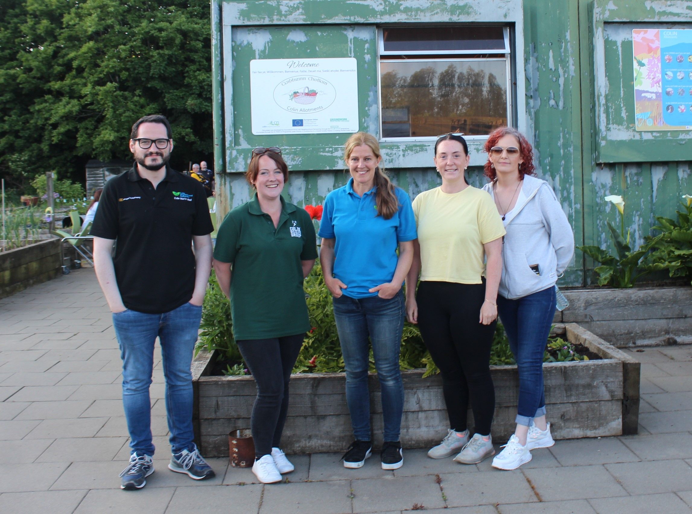 Community volunteers celebrated in Colin