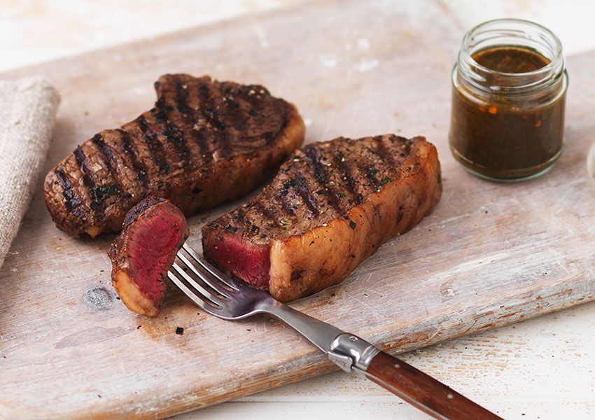 FATTY: Red meat’s longer digestion time can encourage reflux