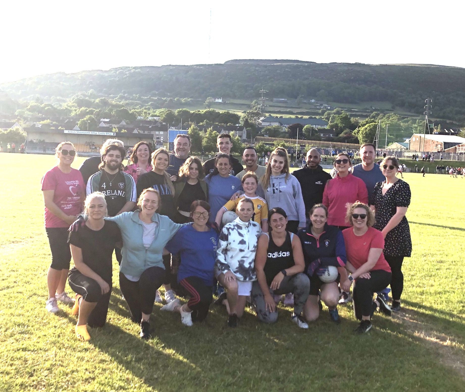 The Felician University group with Rossa members last week 