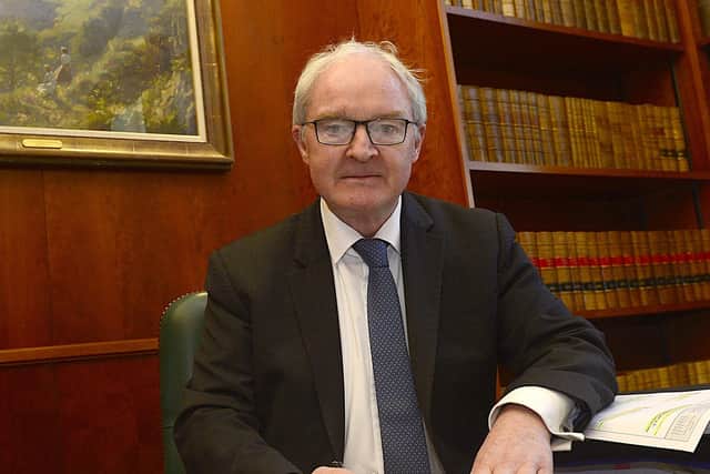 COMMISSIONER: Declan Morgan has been trying to sell the Legacy Bill to the Irish Government