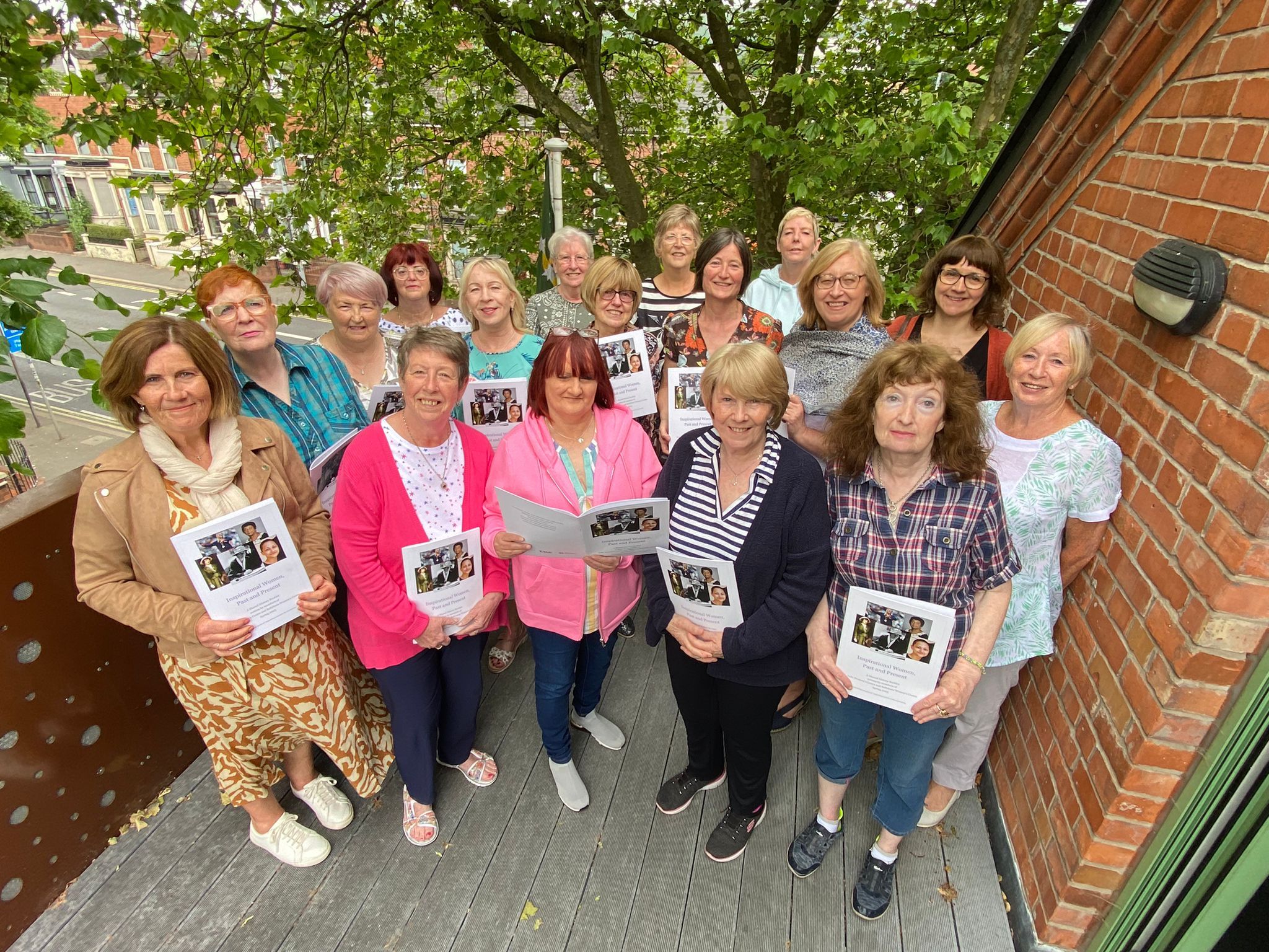 BOOK LAUNCH: Some of the women from Falls and Ballybeen Women\'s Centres who contributed to the publication