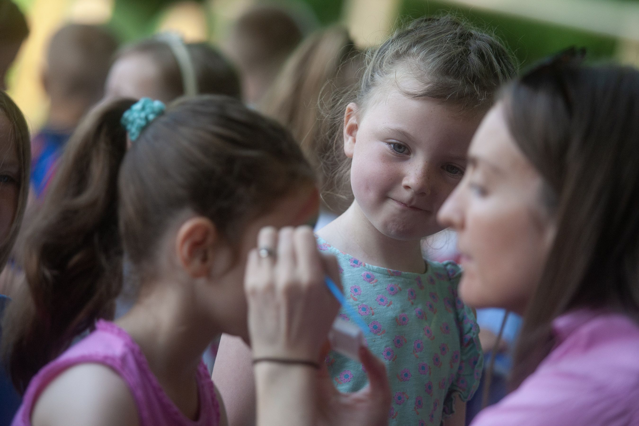 CELEBRATIONS: Children at The Good Shepherd Primary School celebrated their 40 anniversary with a fun day including face painting