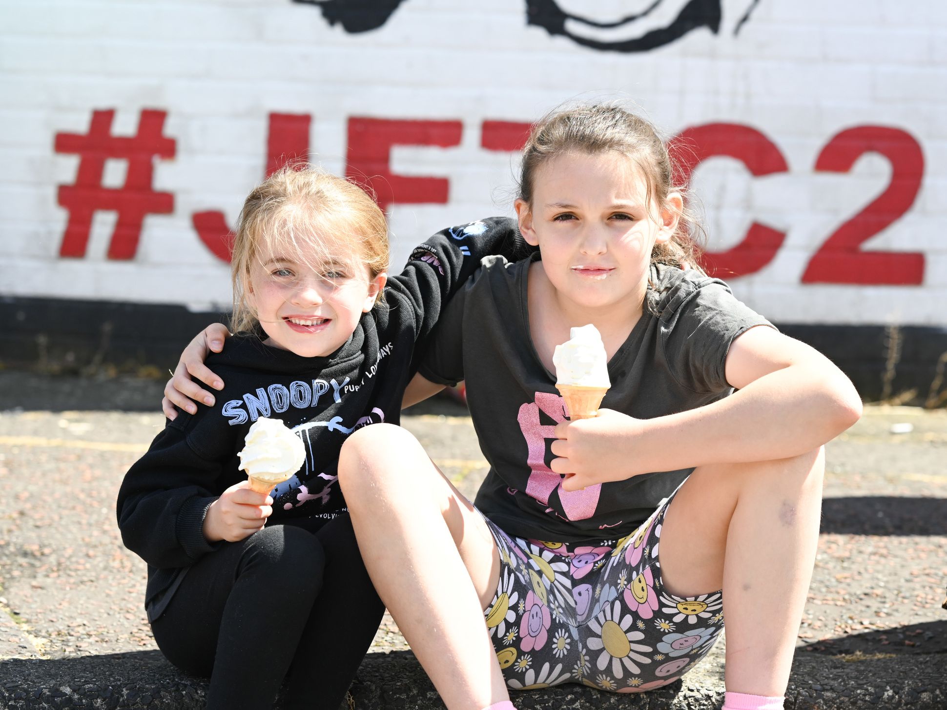 Isabella and Ruby Begley