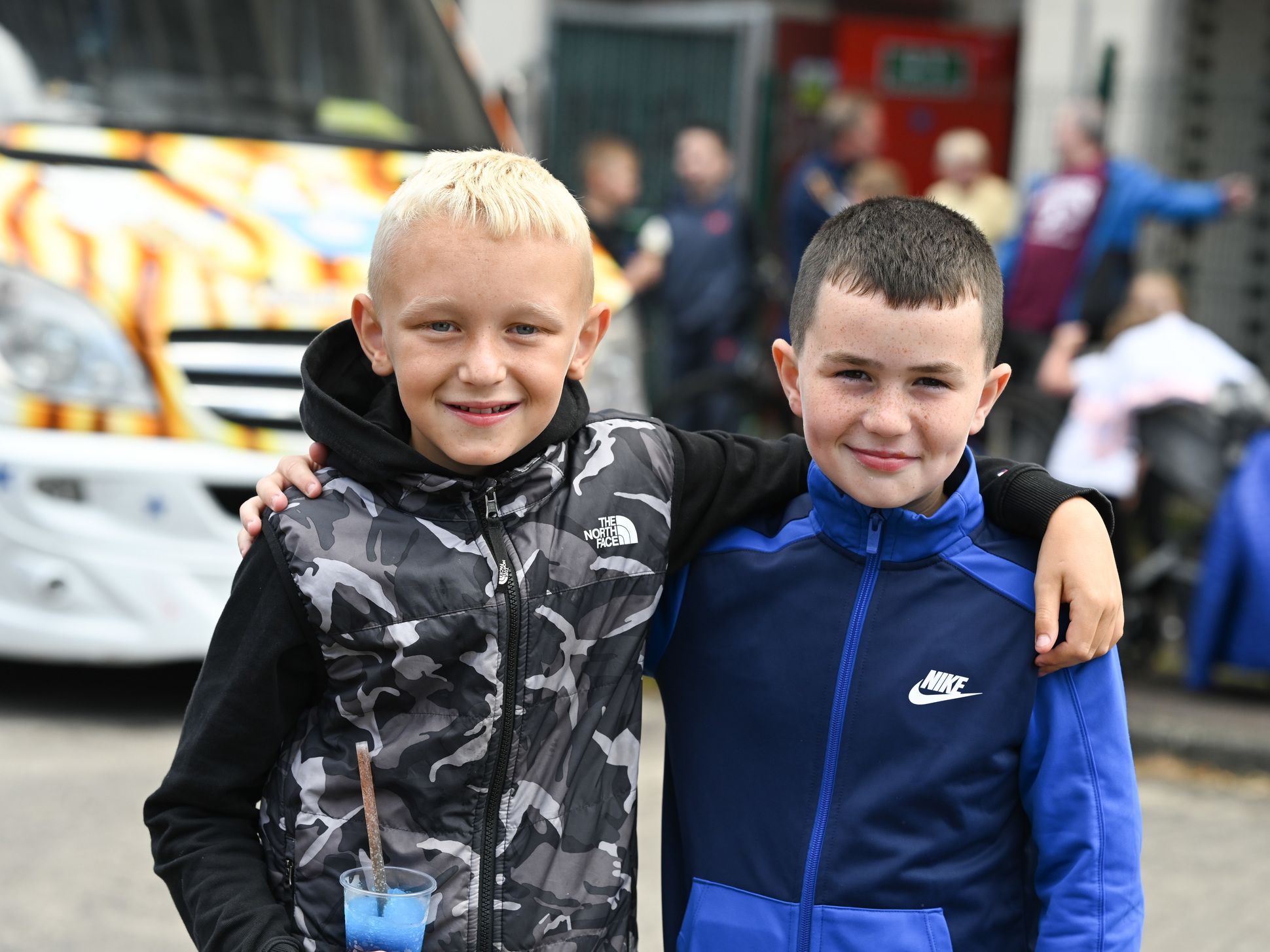 Jacob Saunders and Cillian Johnston