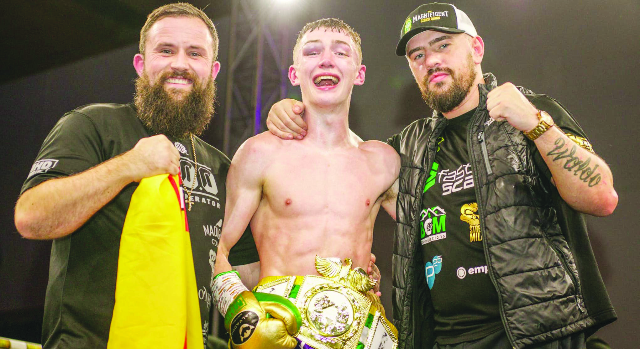 Colm Murphy following his win over Liam Gaynor in their first meeting last November