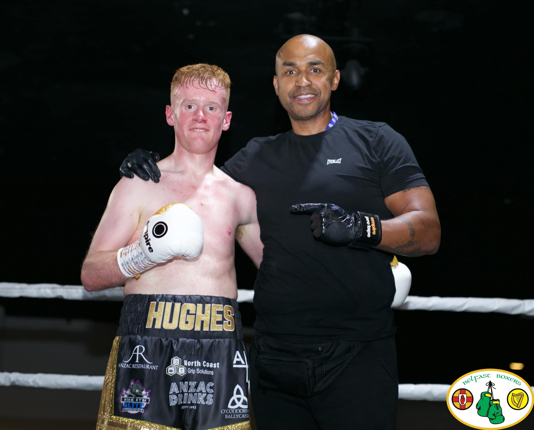 Gerard Hughes following his win on Saturday