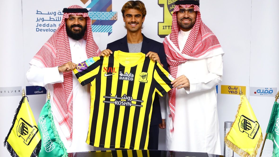 ON THE MOVE: Celtic player Jota has been criticised for leaving Celtic to play in Saudi Arabia
