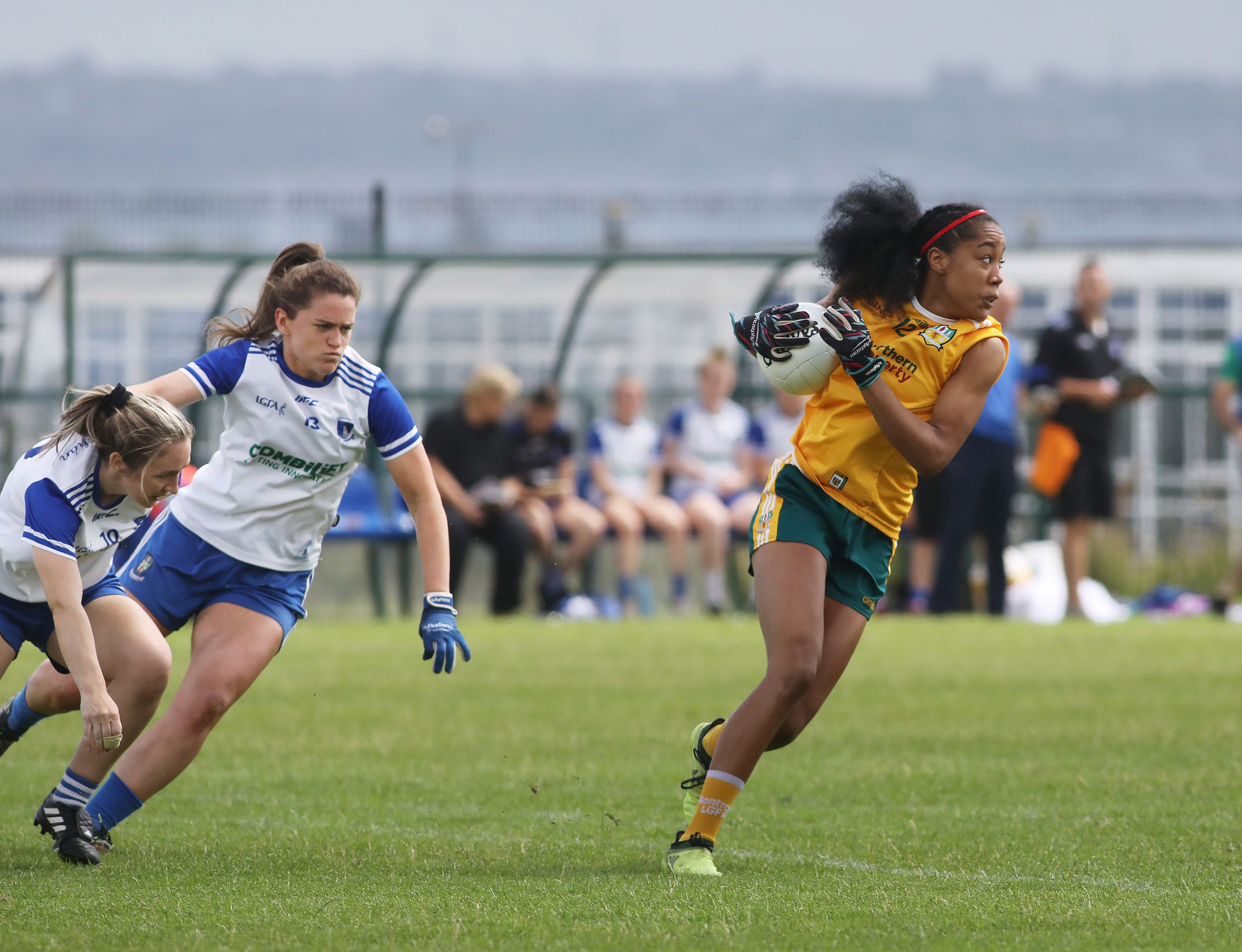PERFORMANCE: Lara Dahunsi was a star player in Antrim\'s victory over Monaghan