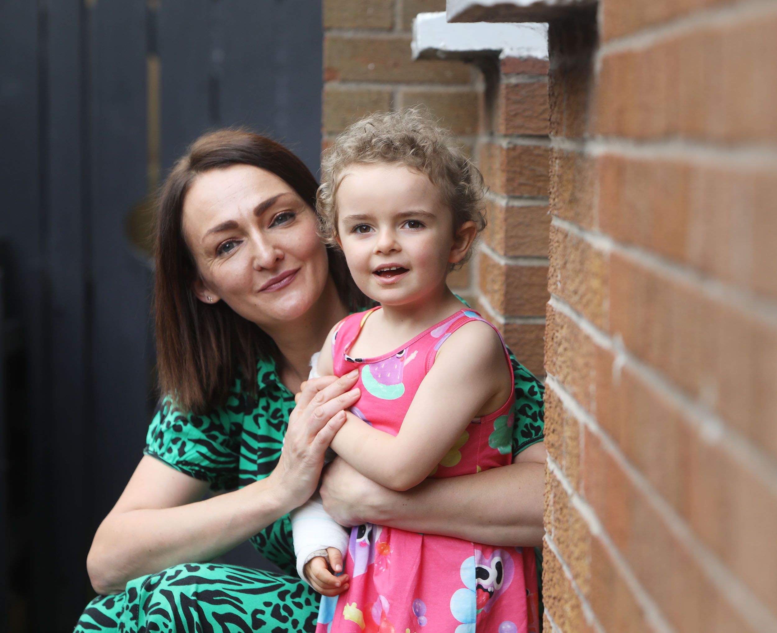 PLIGHT: Niamh, with mum Shauna