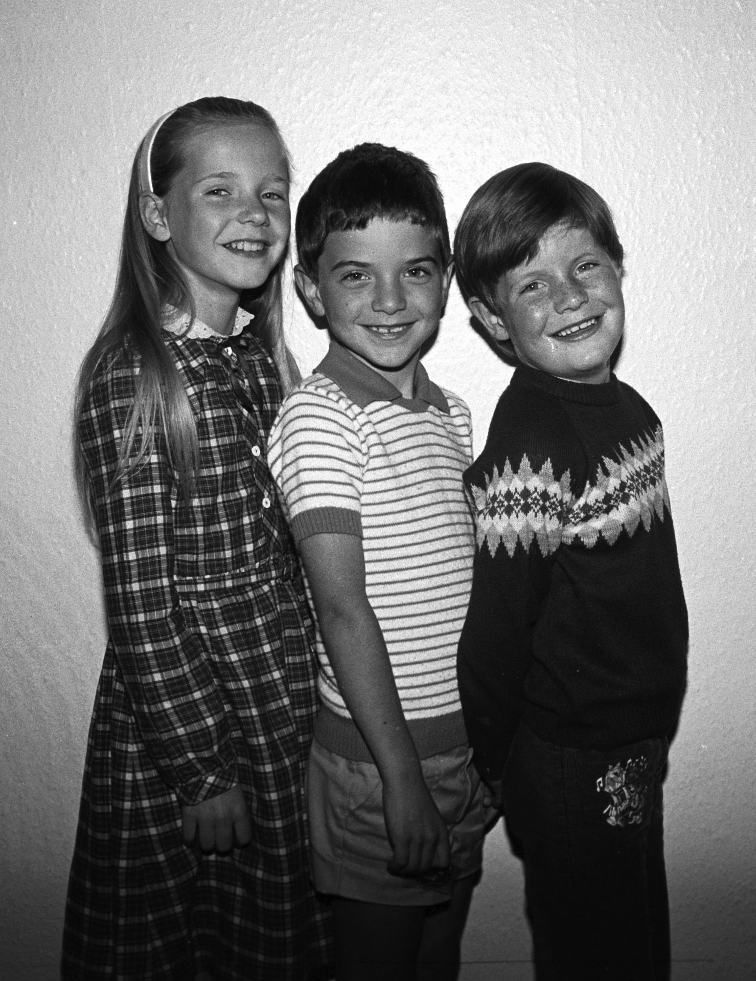 WELL SAID: Kelly, John and cousin Conor McCrory of Stewartstown Road (pupils of Eileen Costello)  who  took  part  in  the  poetry  sections  at  Lisburn  Féis