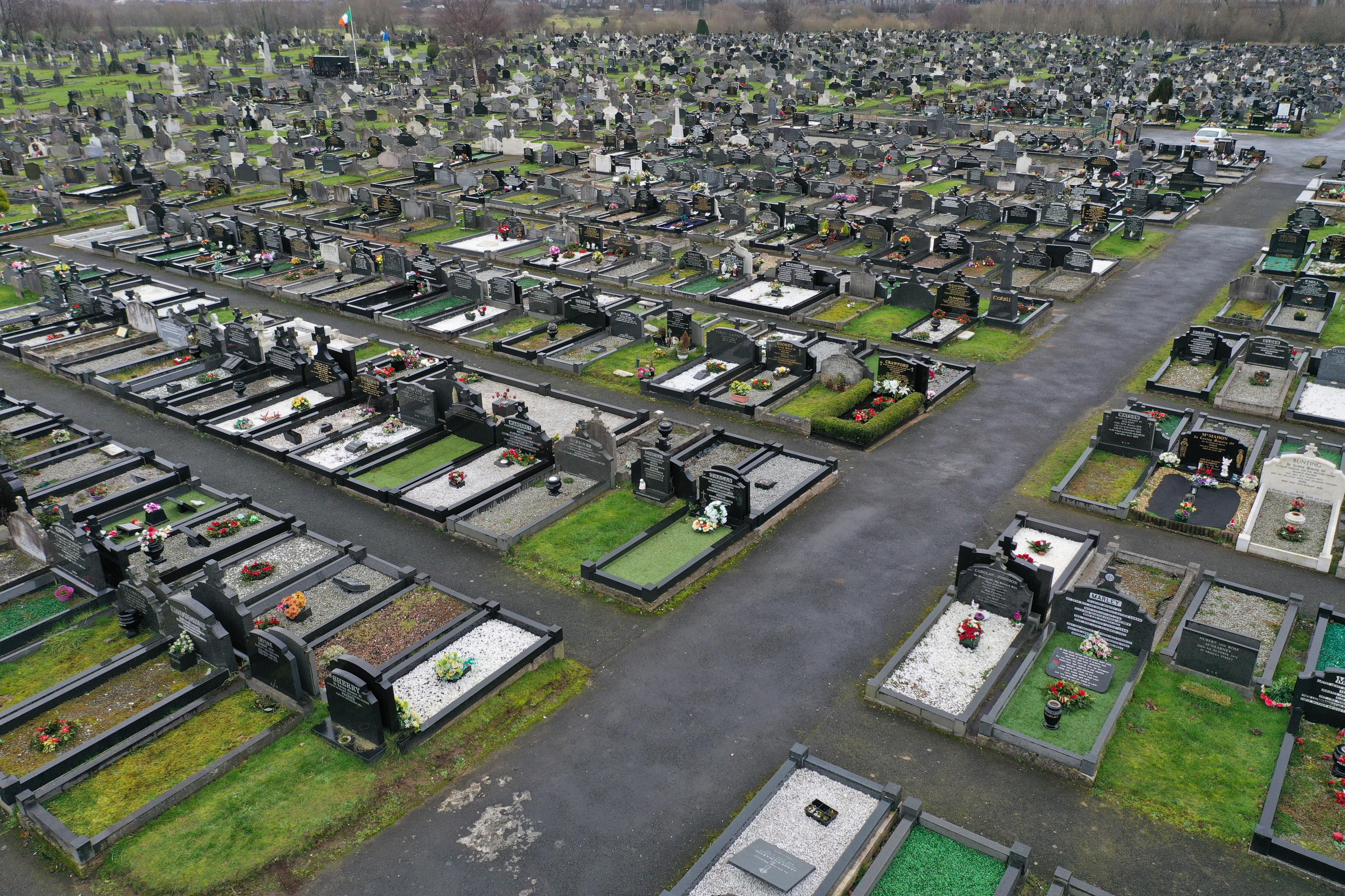 MUGGED: An elderly man was robbed while visiting a family grave at Milltown Cemetery 