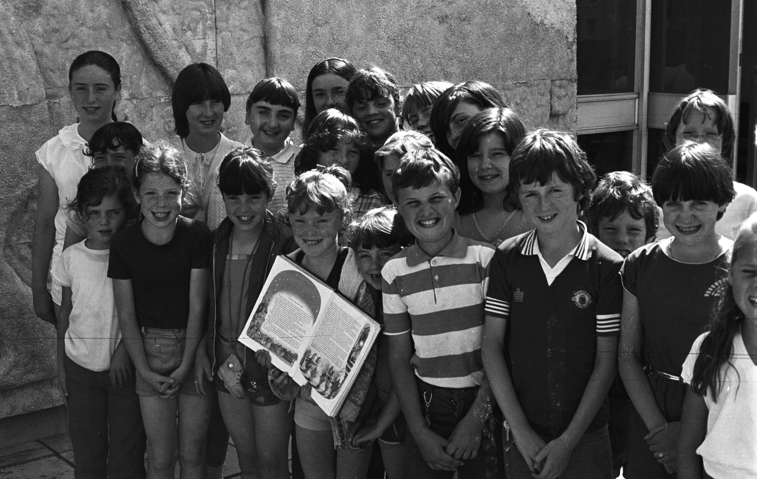 GREAT CRAIC: The Drama group at the Andersonstown Leisure Centre Summer Scheme, July 1982