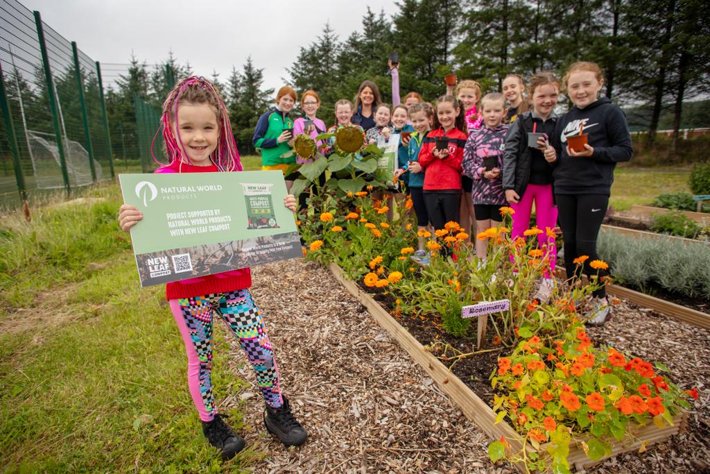 GOING GREEN: Lámh Dhearg kids discover herbs and plants in the club\'s grounds