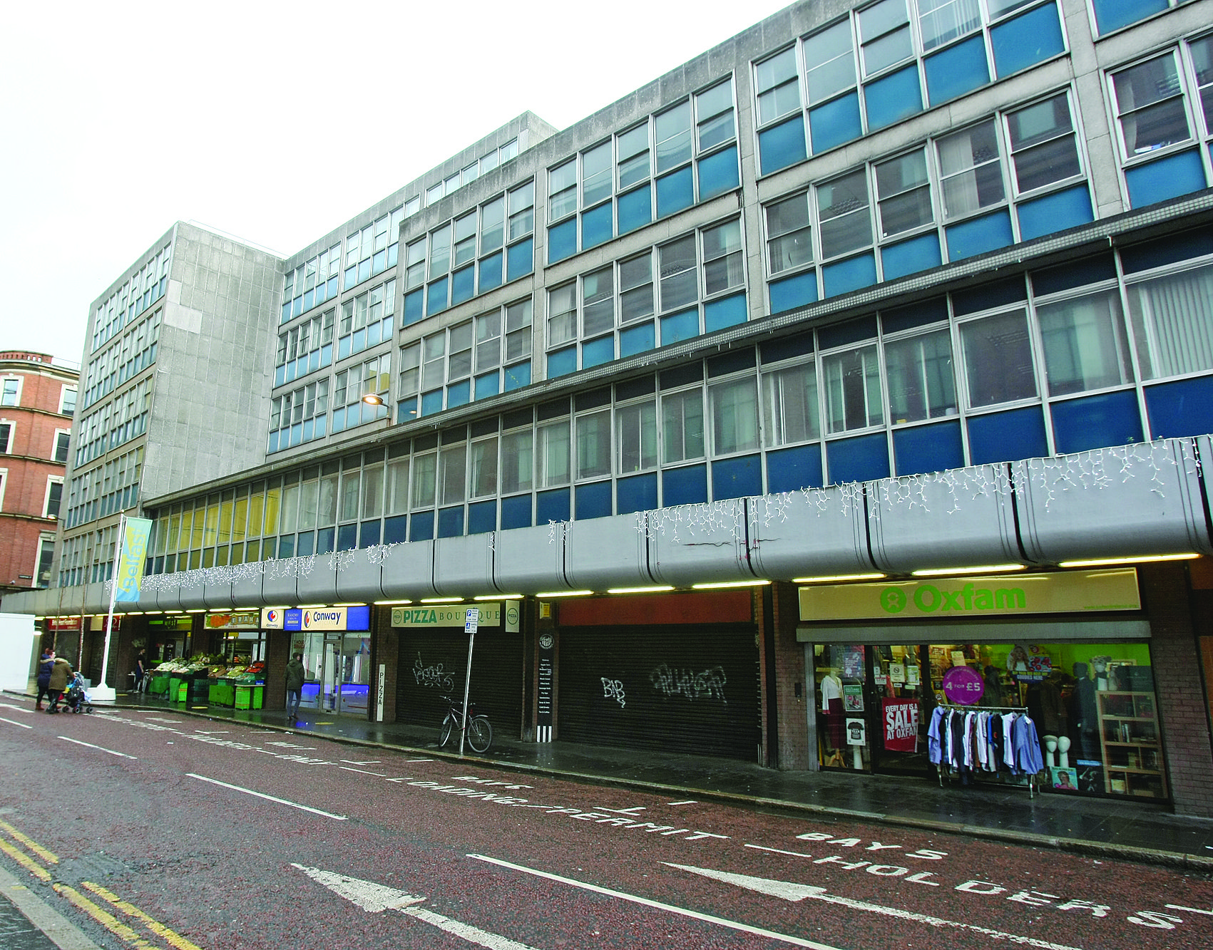 CASTLE STREET: The assault took place on Thursday 27 July