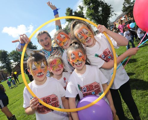 WATCH: Féile carnival brings thousands on to the Falls Road