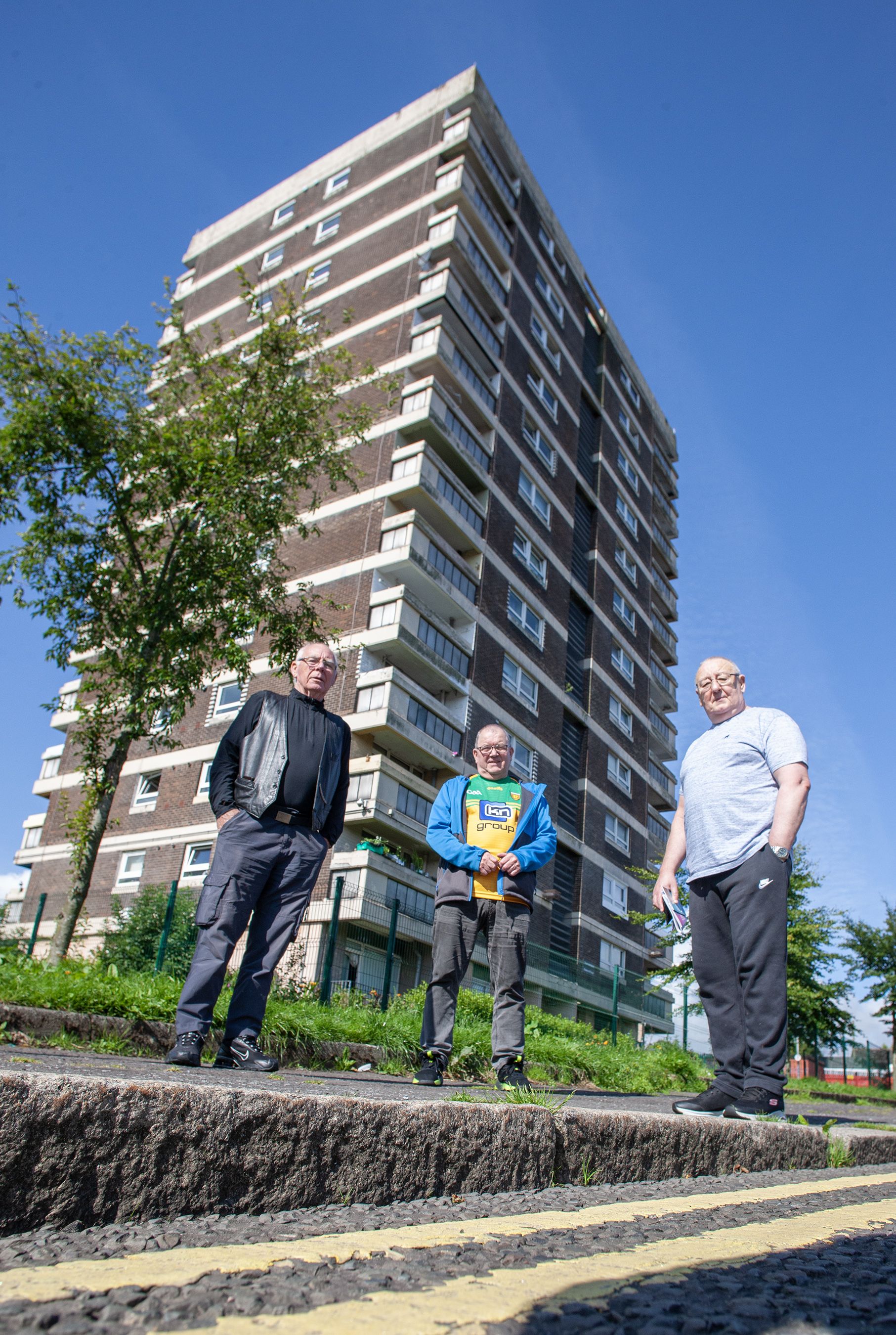 GET REAL: Frank Dempsey (Carrick Hill Residents\' Association), Liam Wiggins (New Lodge Housing Forum) and Gerard Brophy (St Patrick\'s and St Joseph\'s Housing Association)