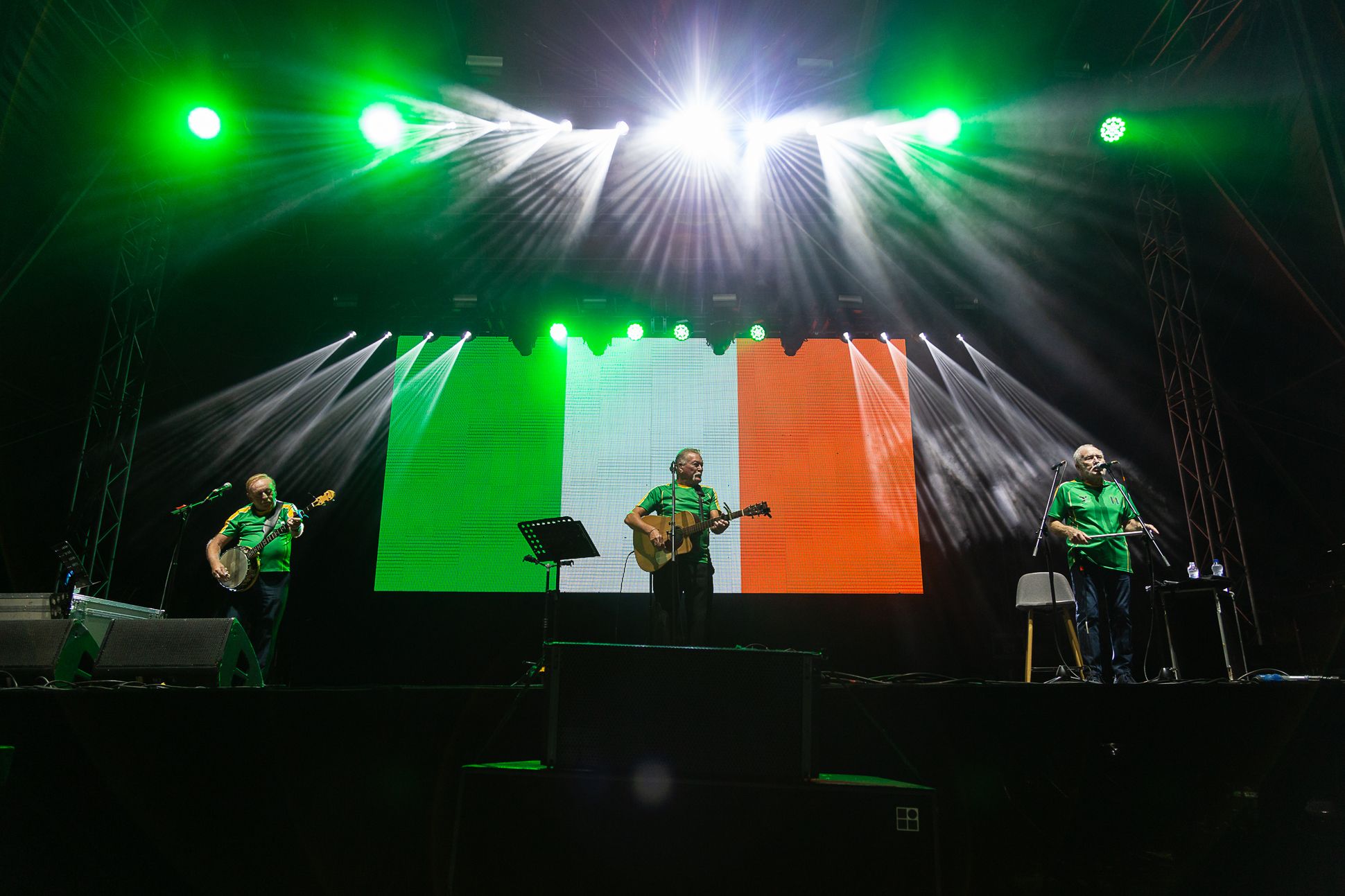 HEADLINERS: The Wolfe Tones will top the bill again on the last night of Féile