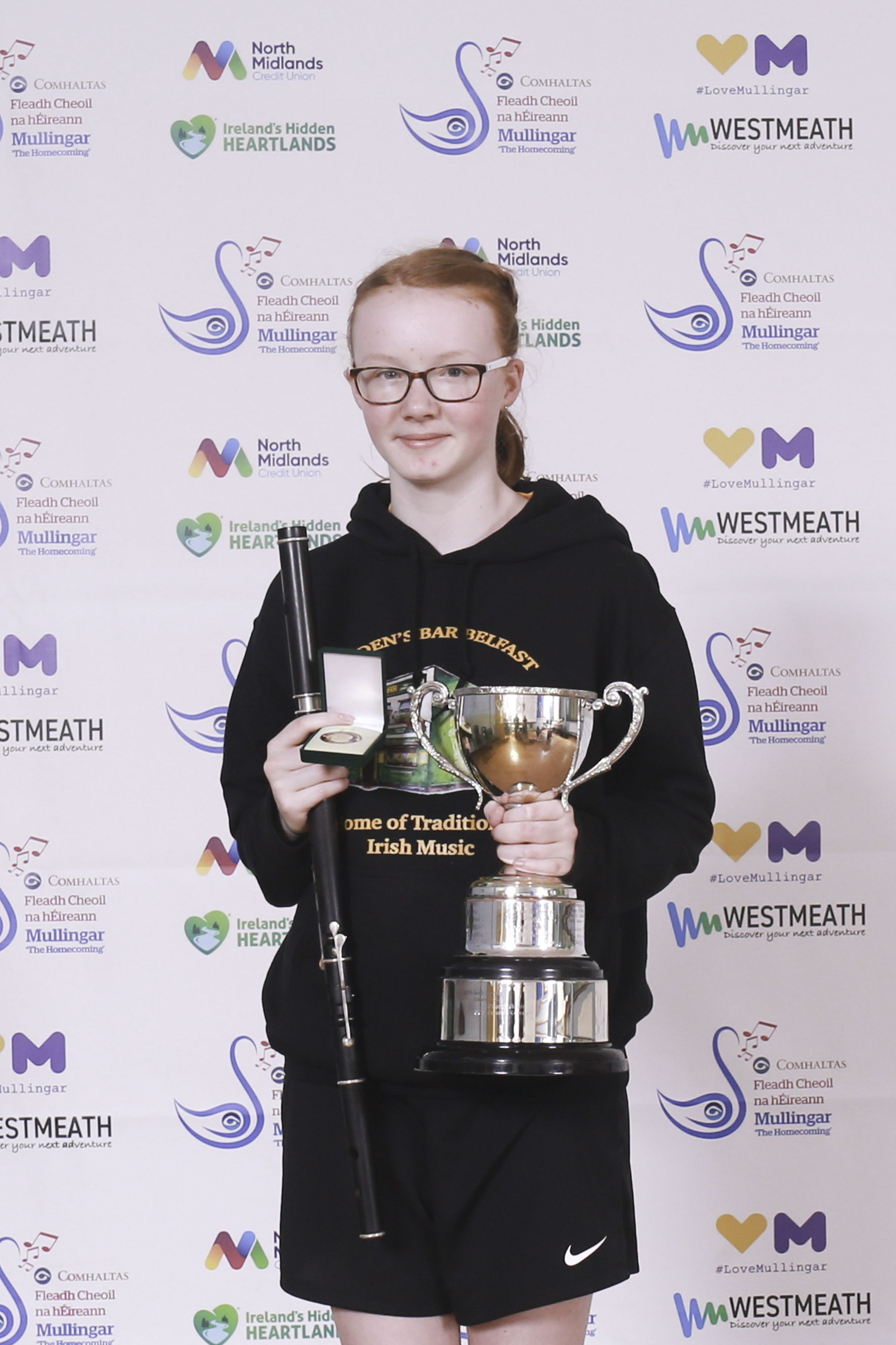 ALL-IRELAND WINNER: Etain Murphy, from Glengormley School of Traditional Music