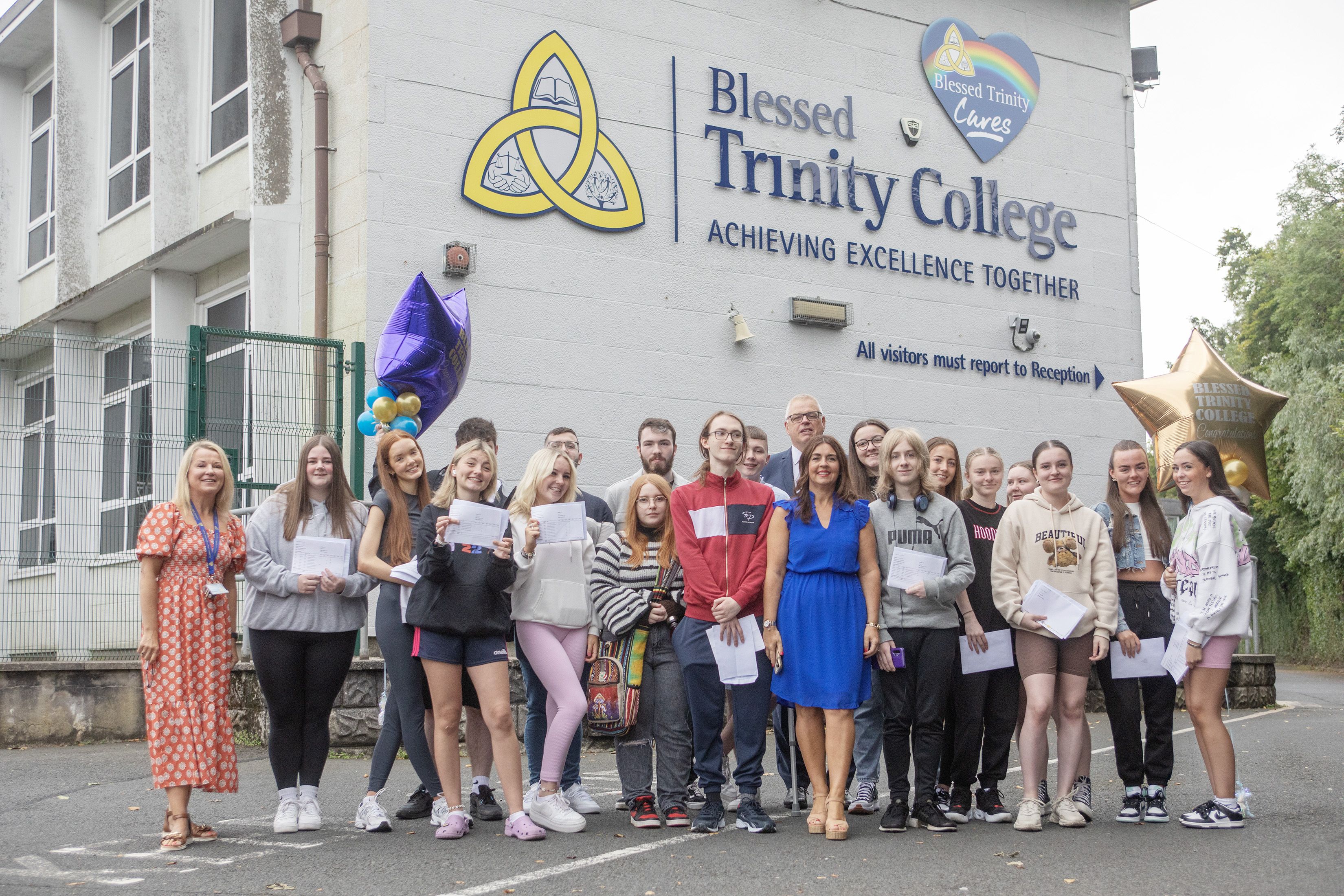 Joy And Relief As Pupils Receive A Level Results 5102