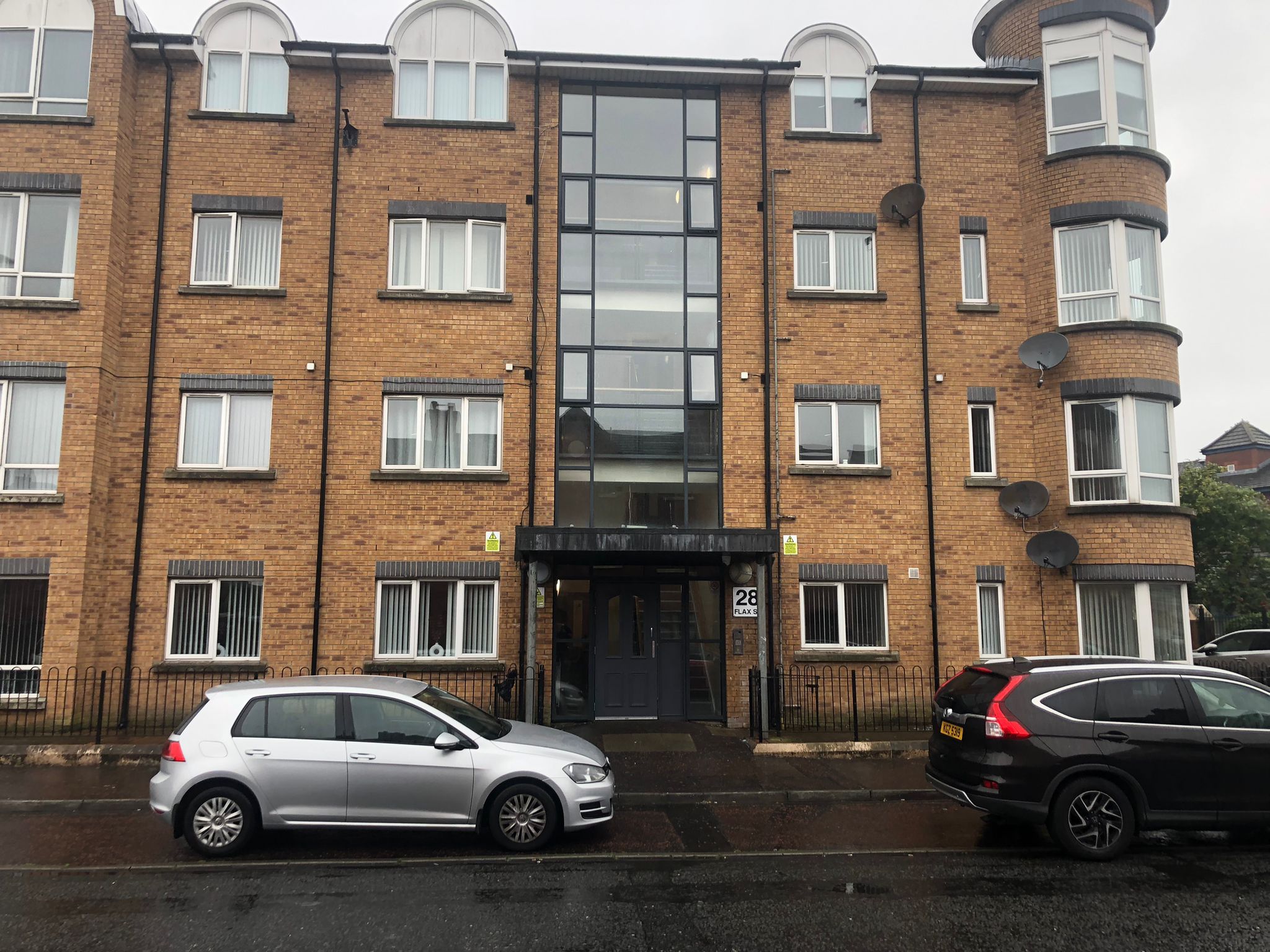 ISSUES: The NB Housing block in Flax Street, Ardoyne