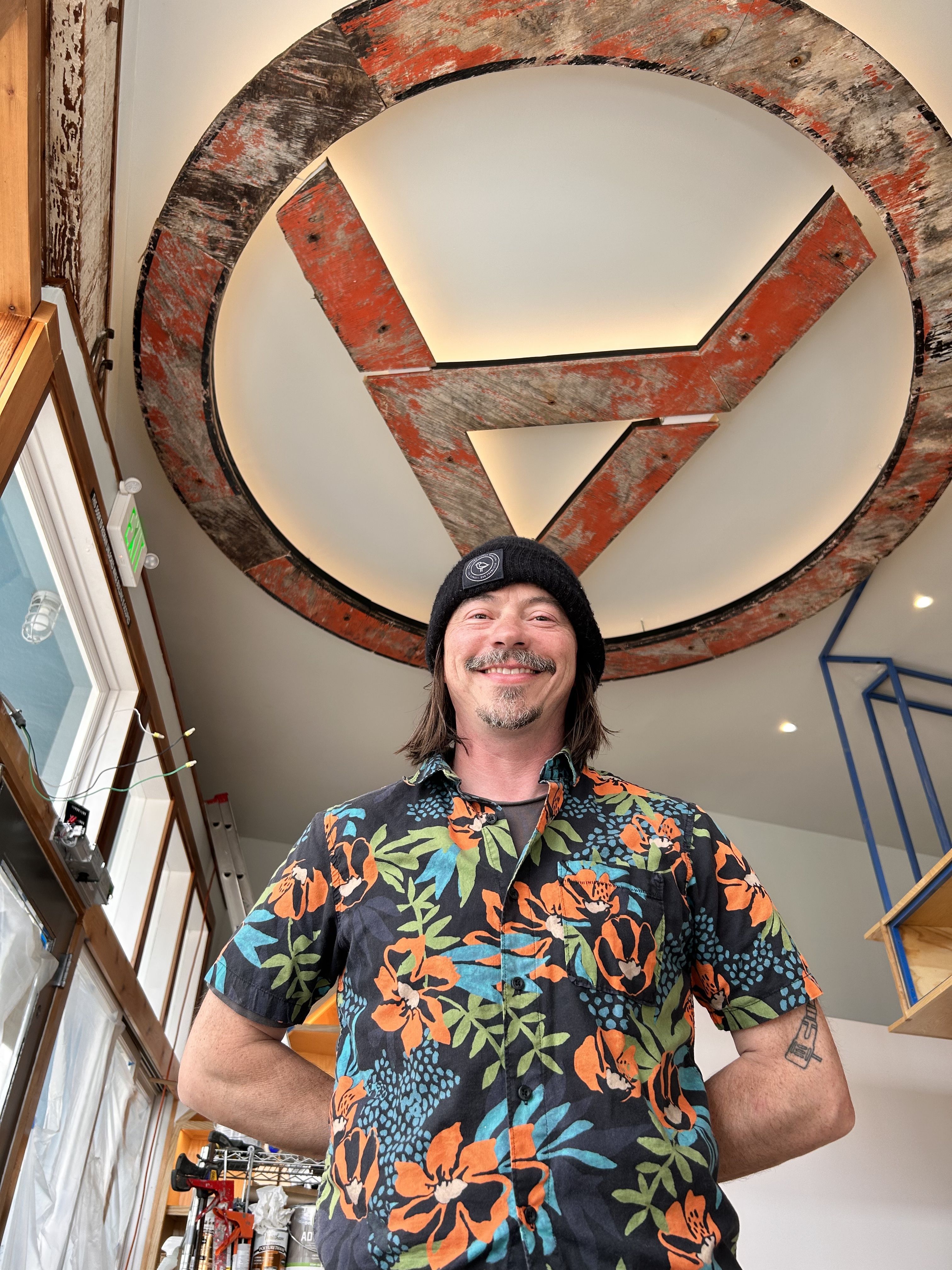 A-TEAM: Mickey McCrory in his Andytown café in San Francisco\'s Sunset district