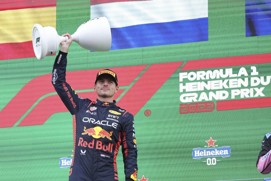 UNSTOPPABLE: Max Verstappen mastered tricky conditions in Zandvoort to equal Seb Vettel’s record