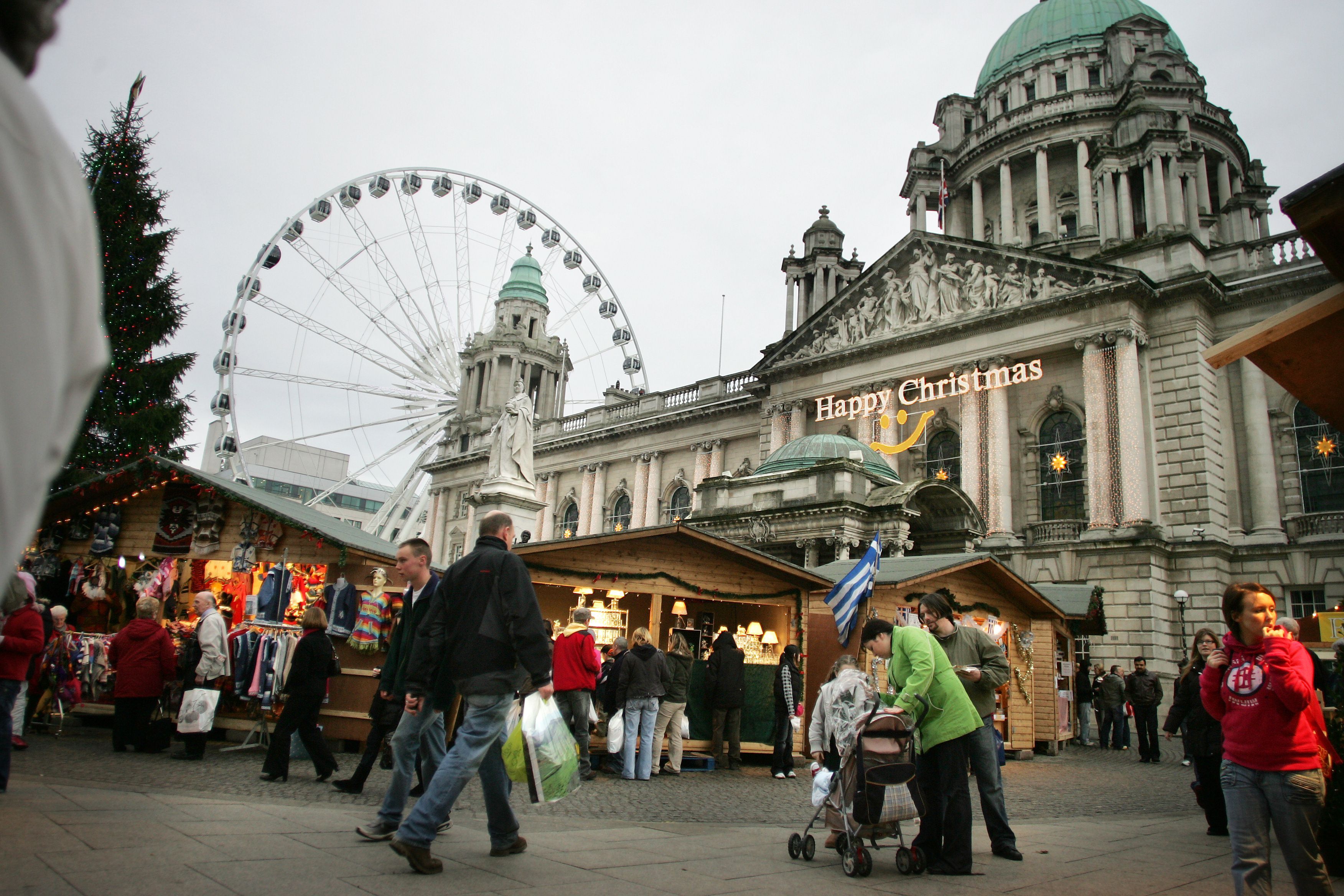 LET THERE BE LIGHT: The Christmas lights are back for this year