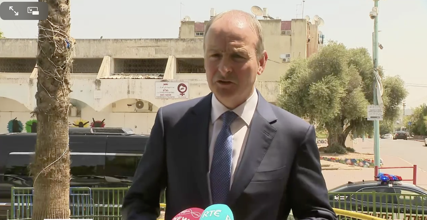 VISIT: There was little of substance in Micheál Martin\'s visit to Israel
