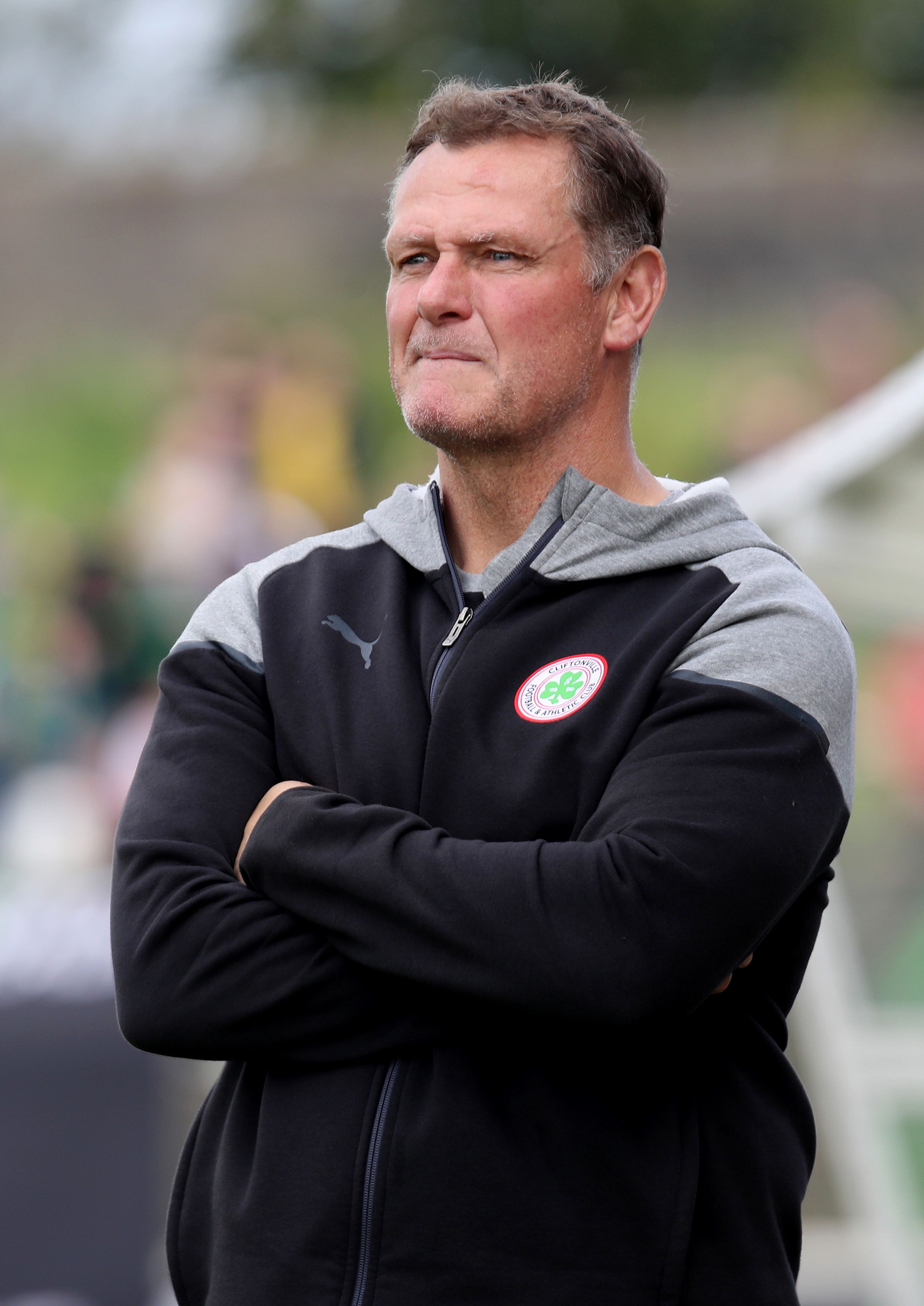 Cliftonville manager Jim Magilton