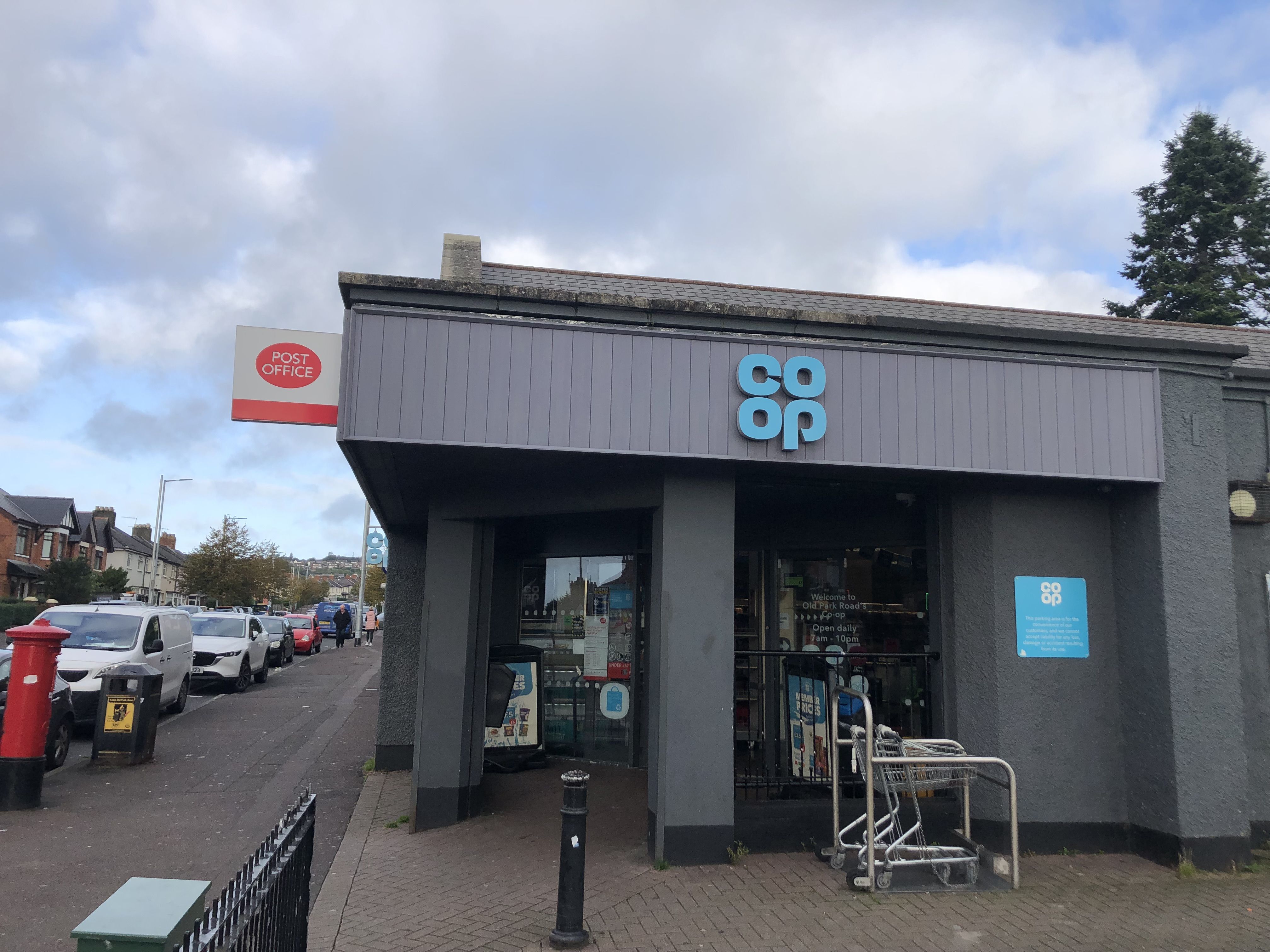ROBBERY: Staff were left shaken after a robbery at the Co-Op on Oldpark Road